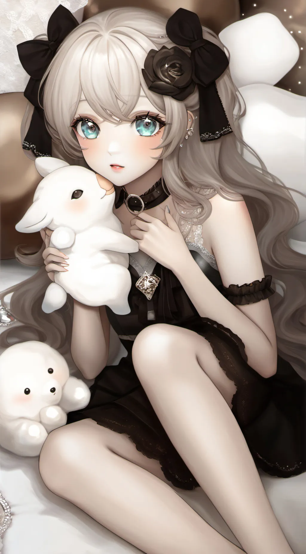 ai character: Andrea  background