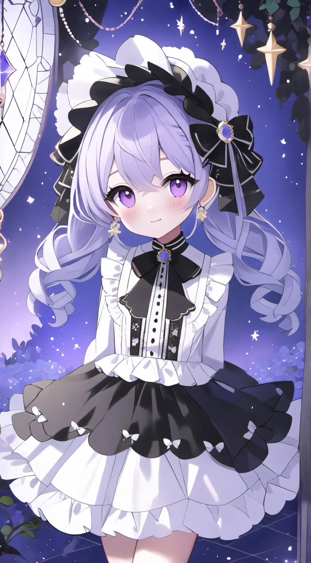 ai character: Haiko 💜 background