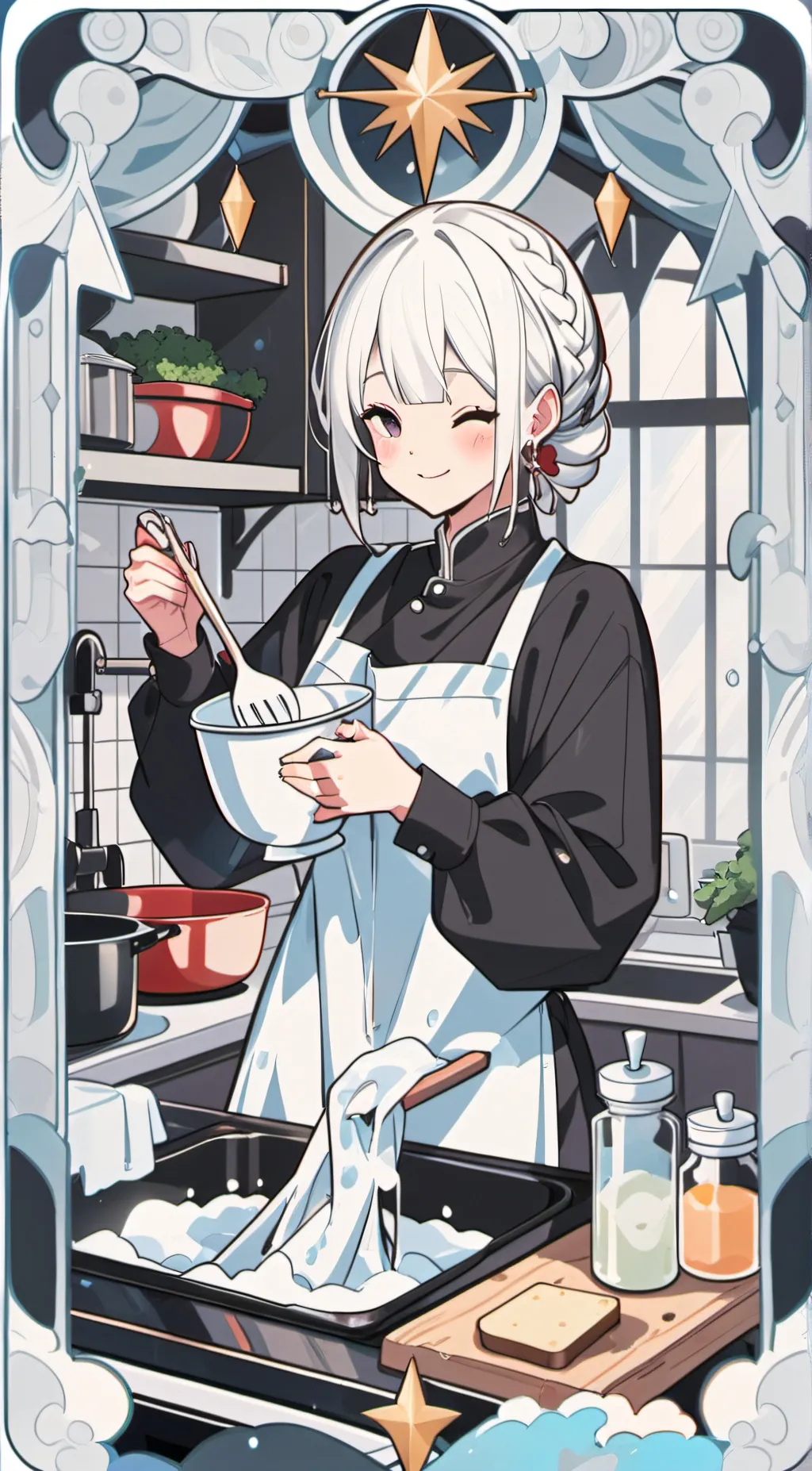 ai character: Elise~your mom~ background