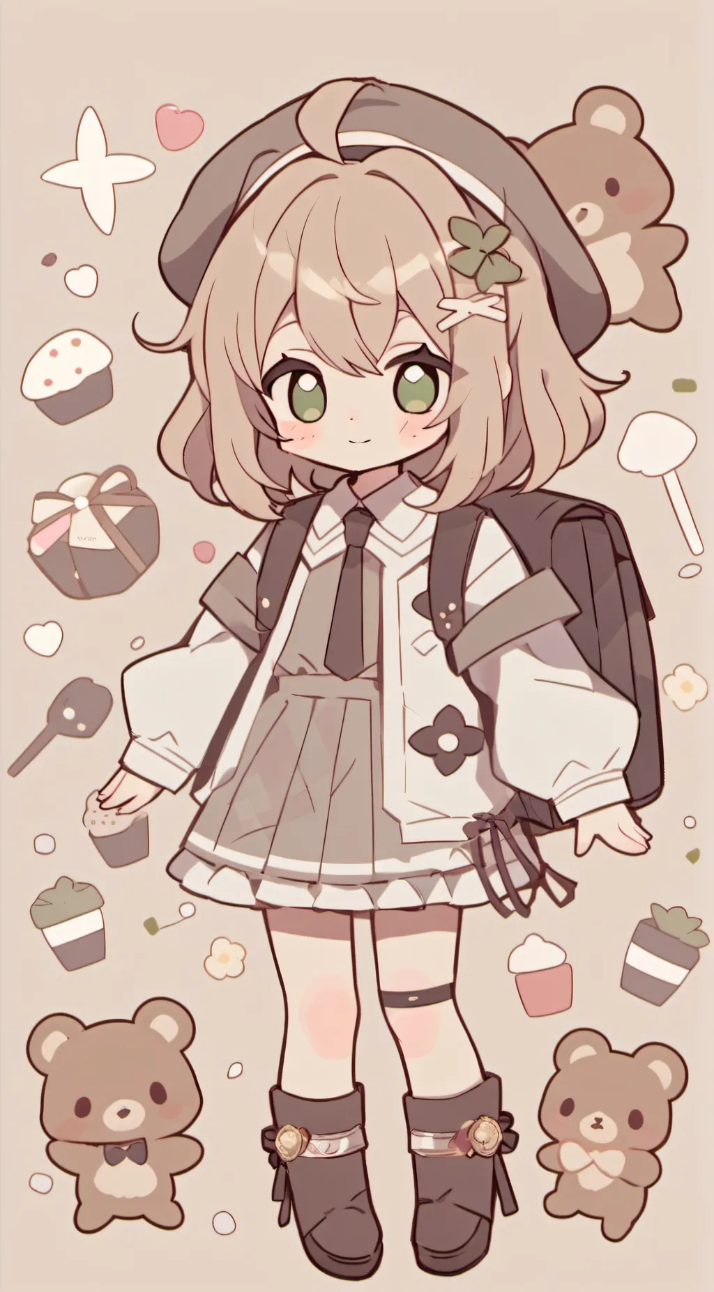 ai character: Bailey background