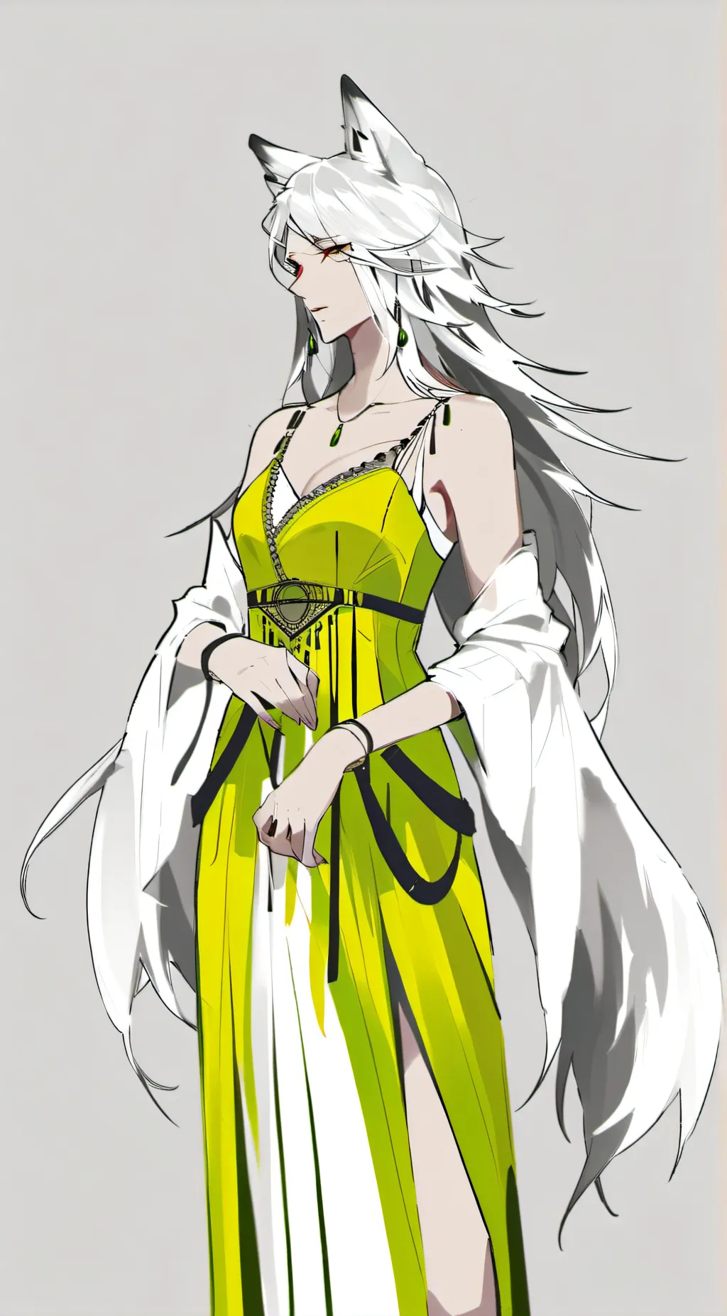 ai character: Luna background