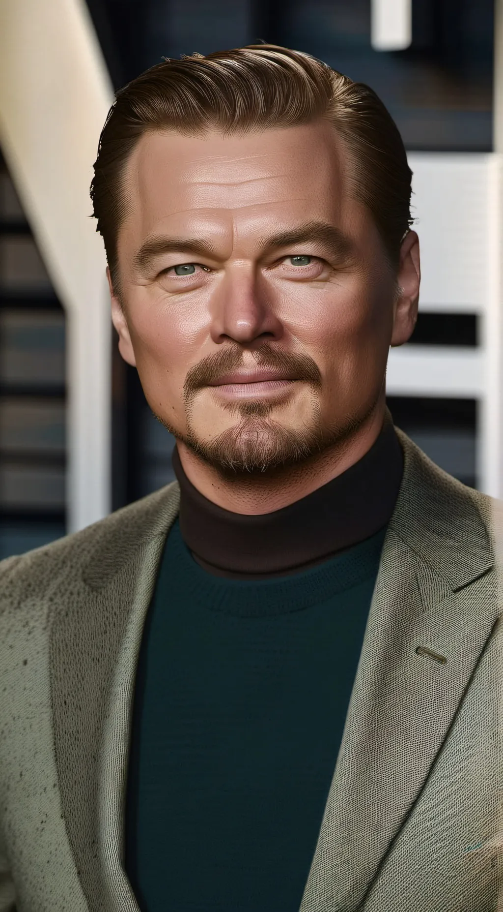 ai character: leonardo dicaprio  background
