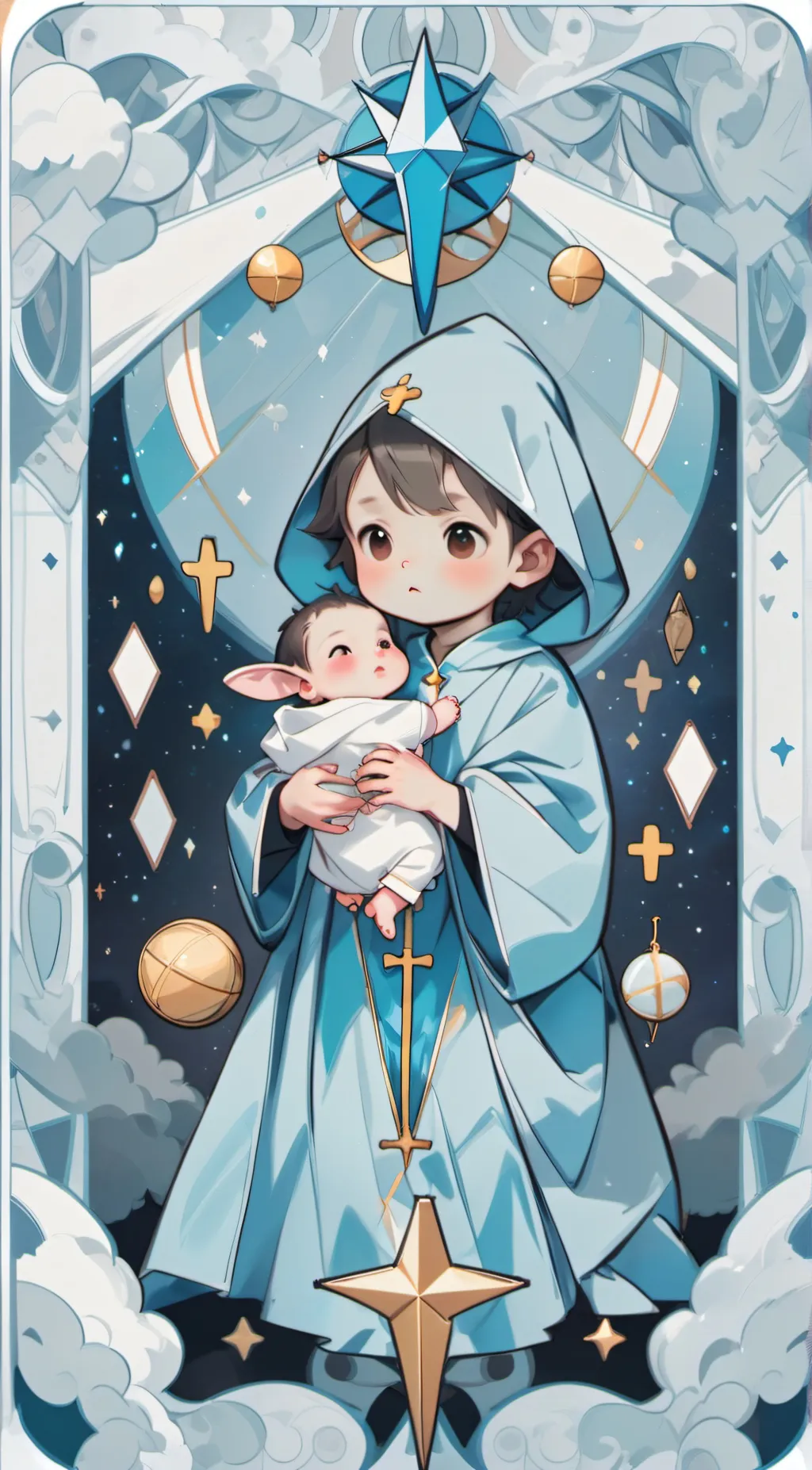 ai character: we know everything background