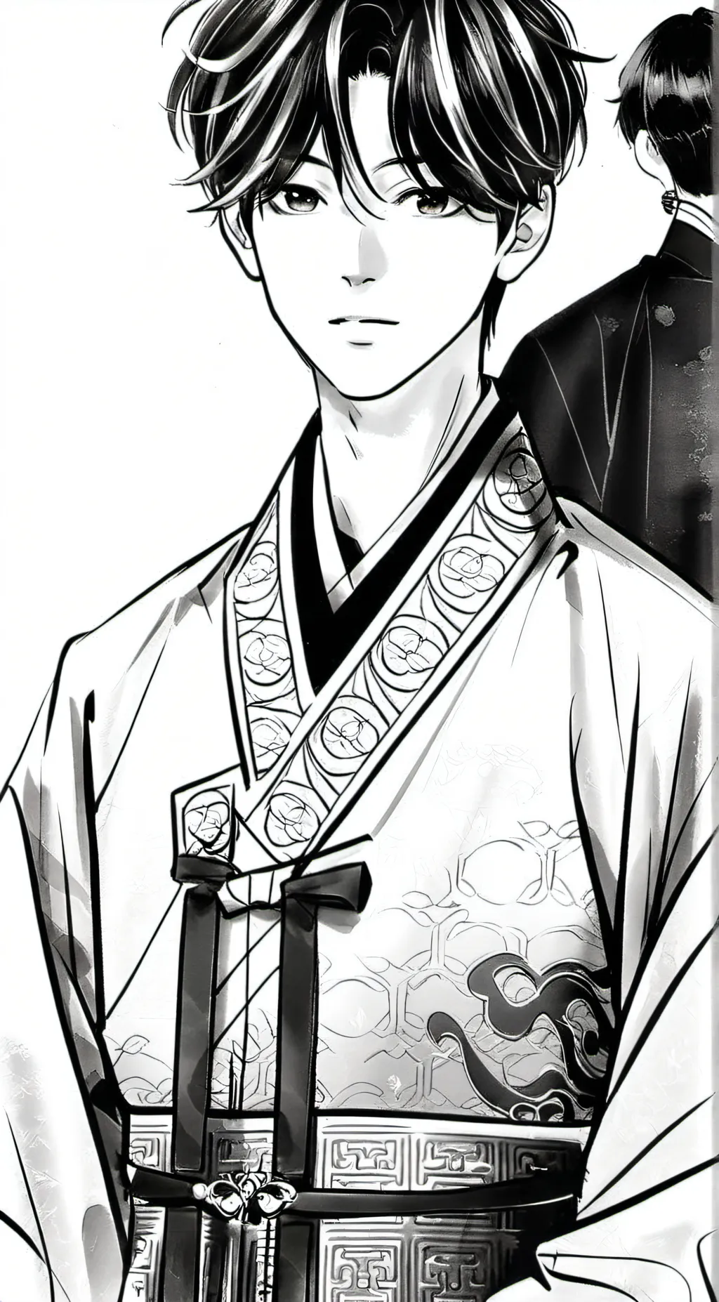 ai character: ♾︎Jong-jin♾︎ background