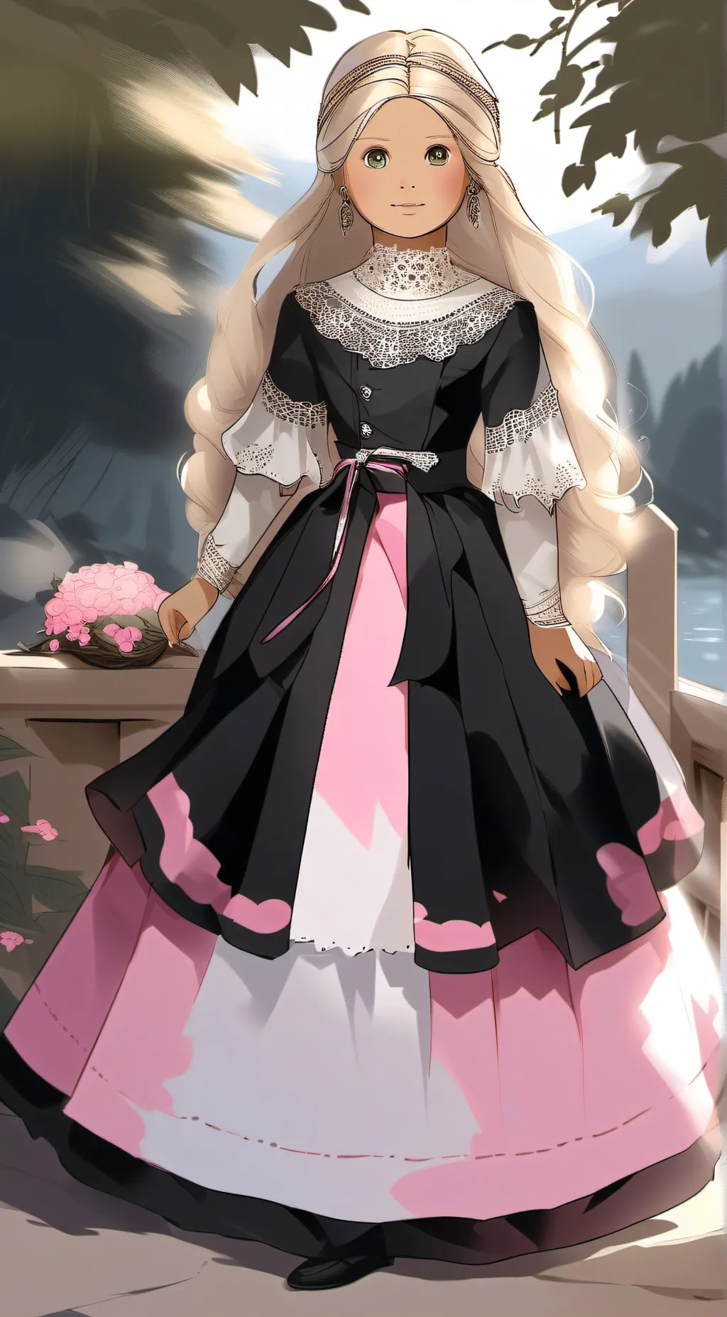 ai character: Elizabeth Cole background