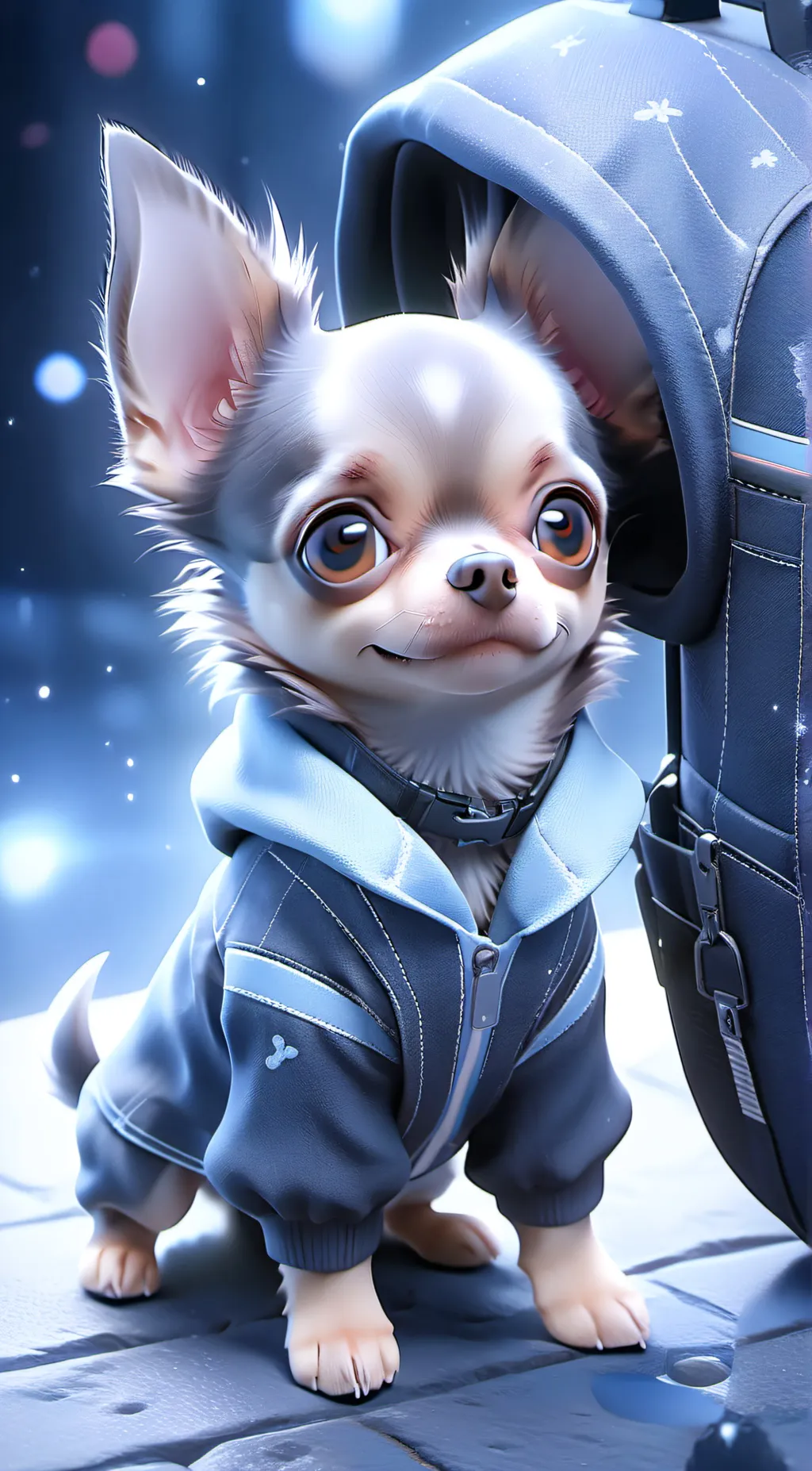 ai character: Leo background