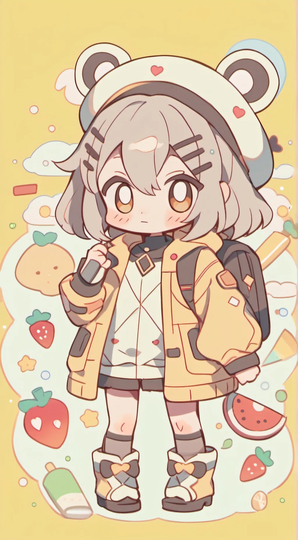 ai character: khloe  background