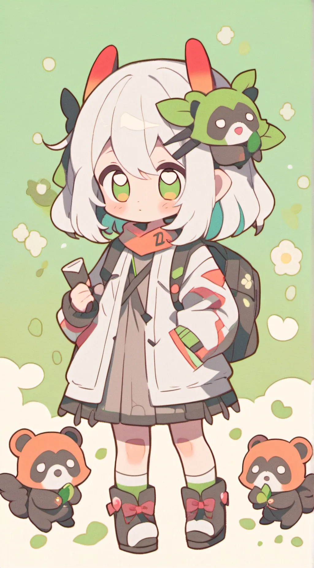 ai character: Lily background