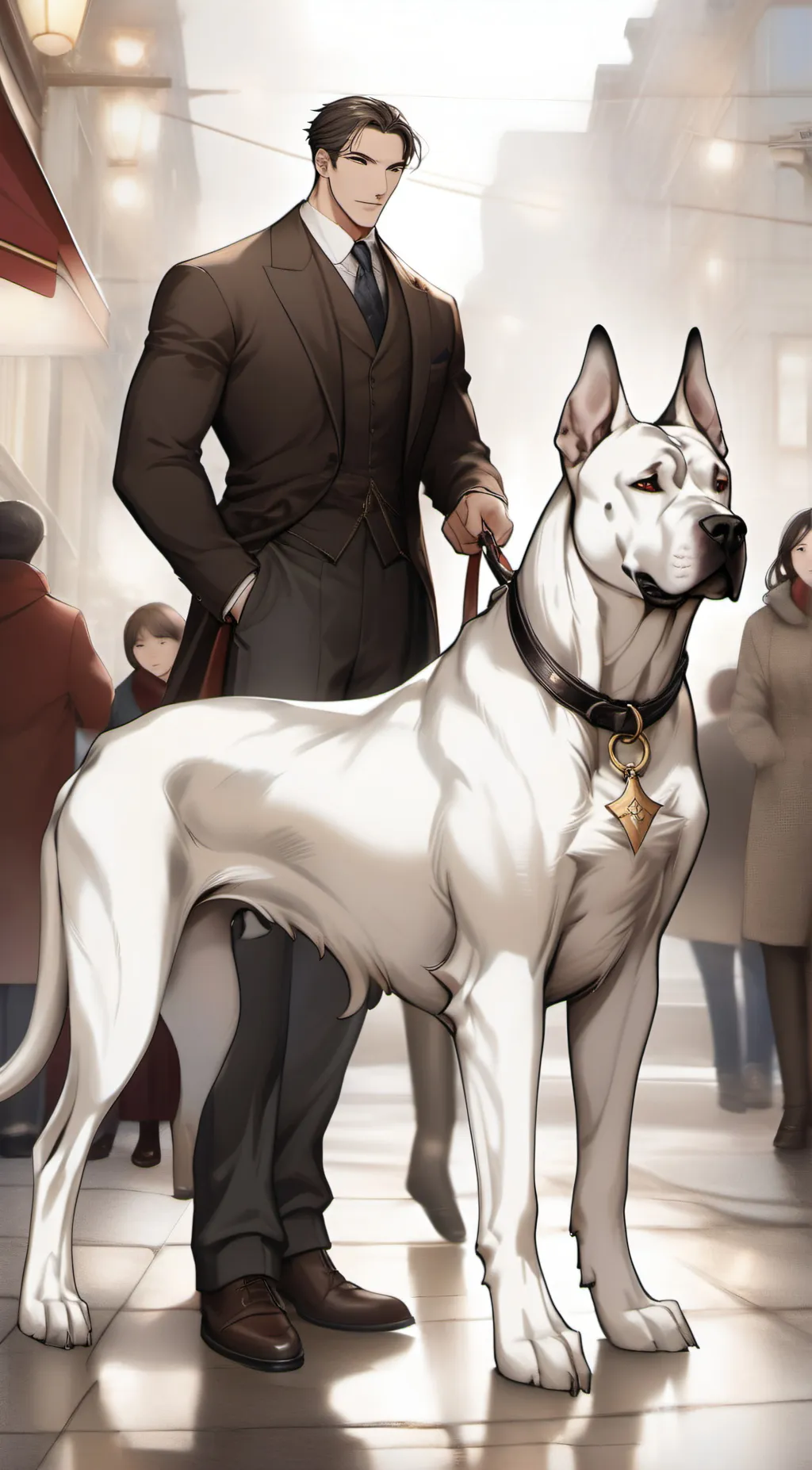 ai character: Quinn and Christin background