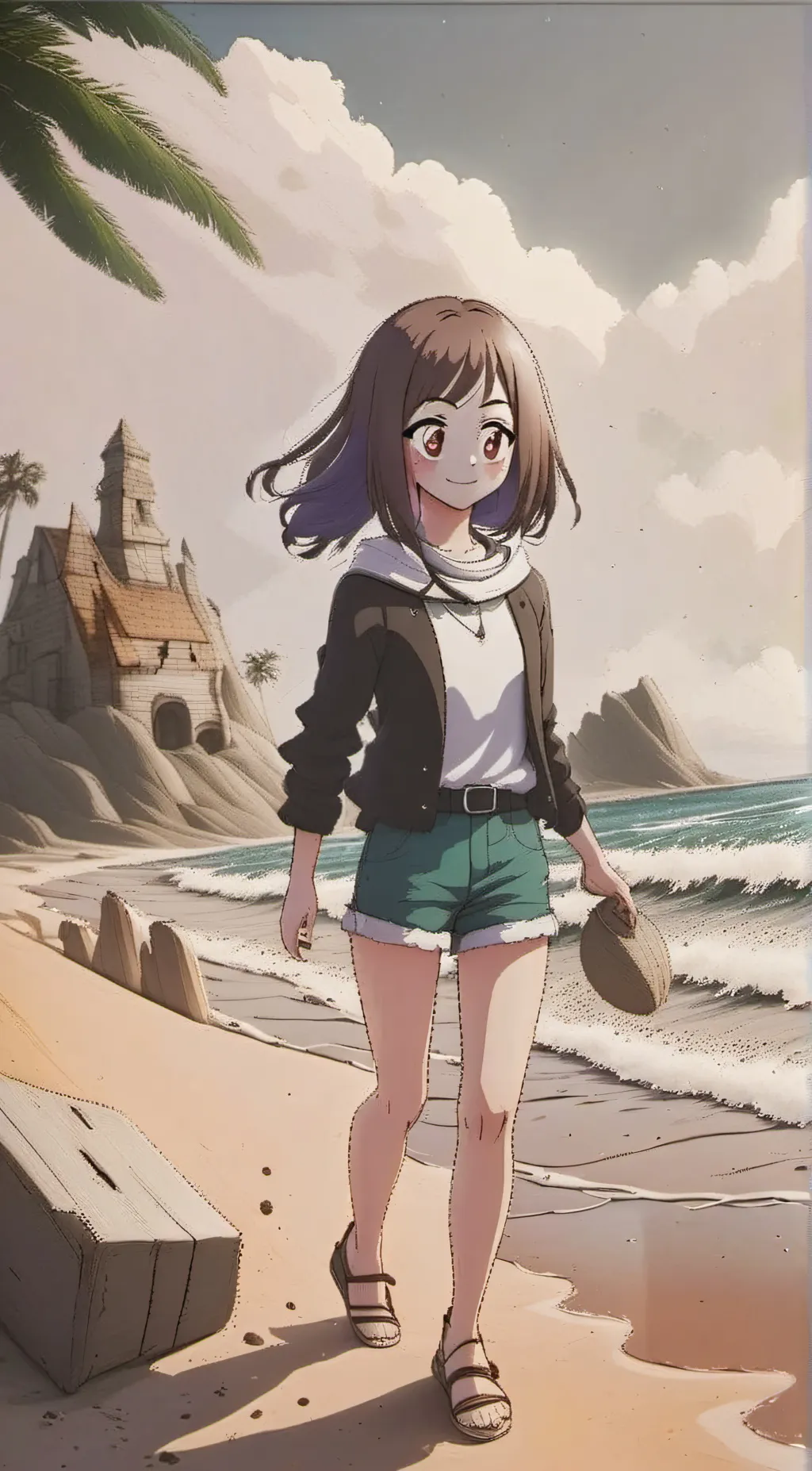 Talkie AI - Chat with Beach Uraraka