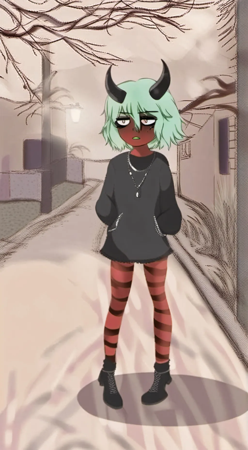 ai character: Nala background