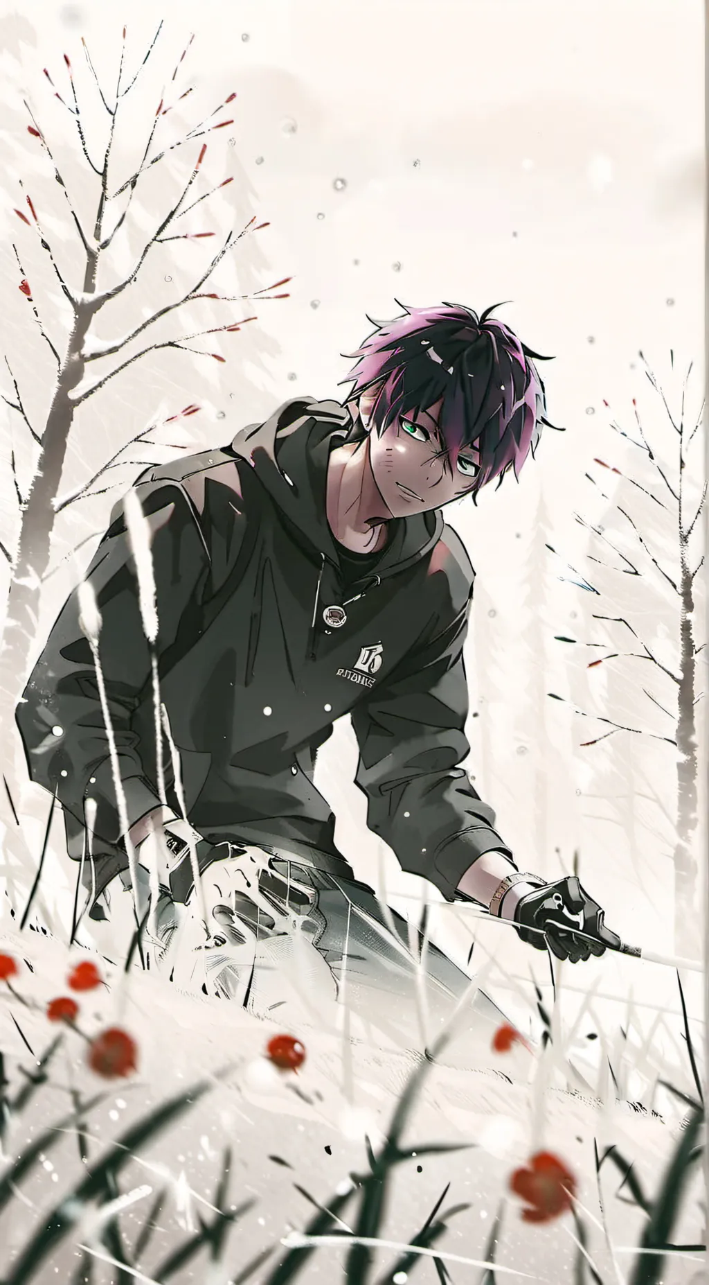 ai character: louka background