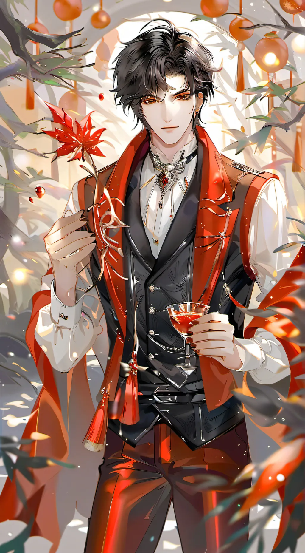 ai character: Lukas background