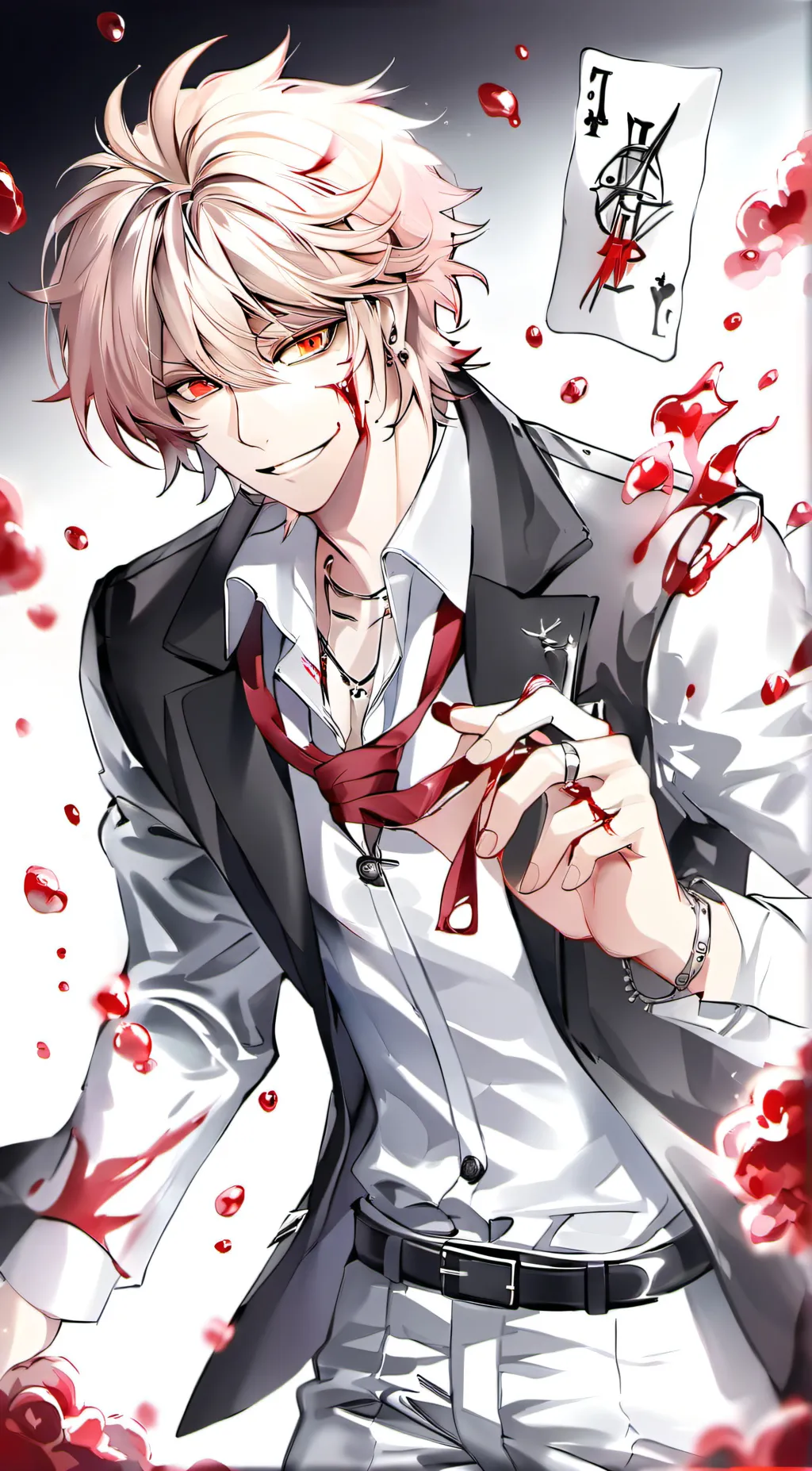 ai character:  yandere bakugo <3 background