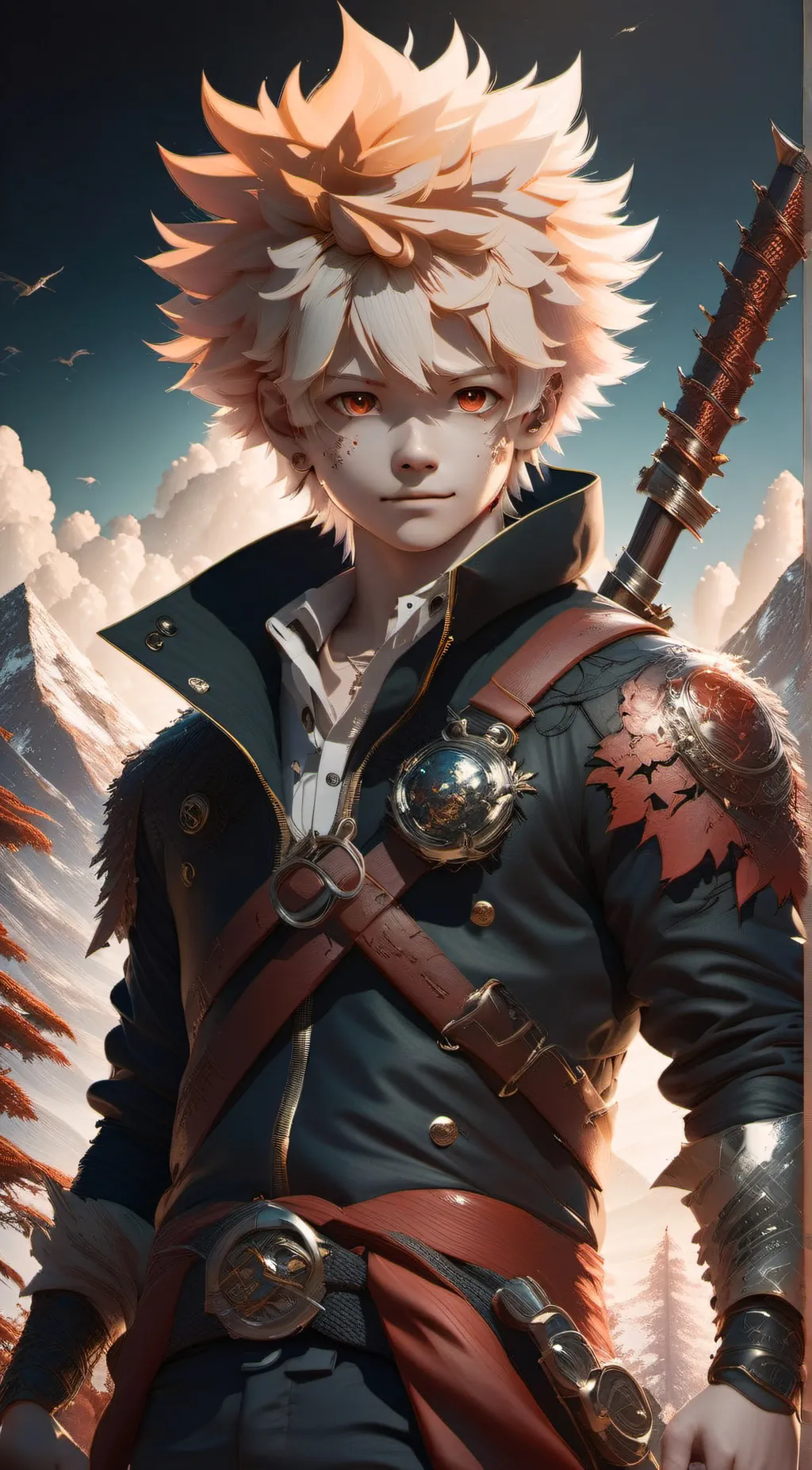 ai character: Bakugo background