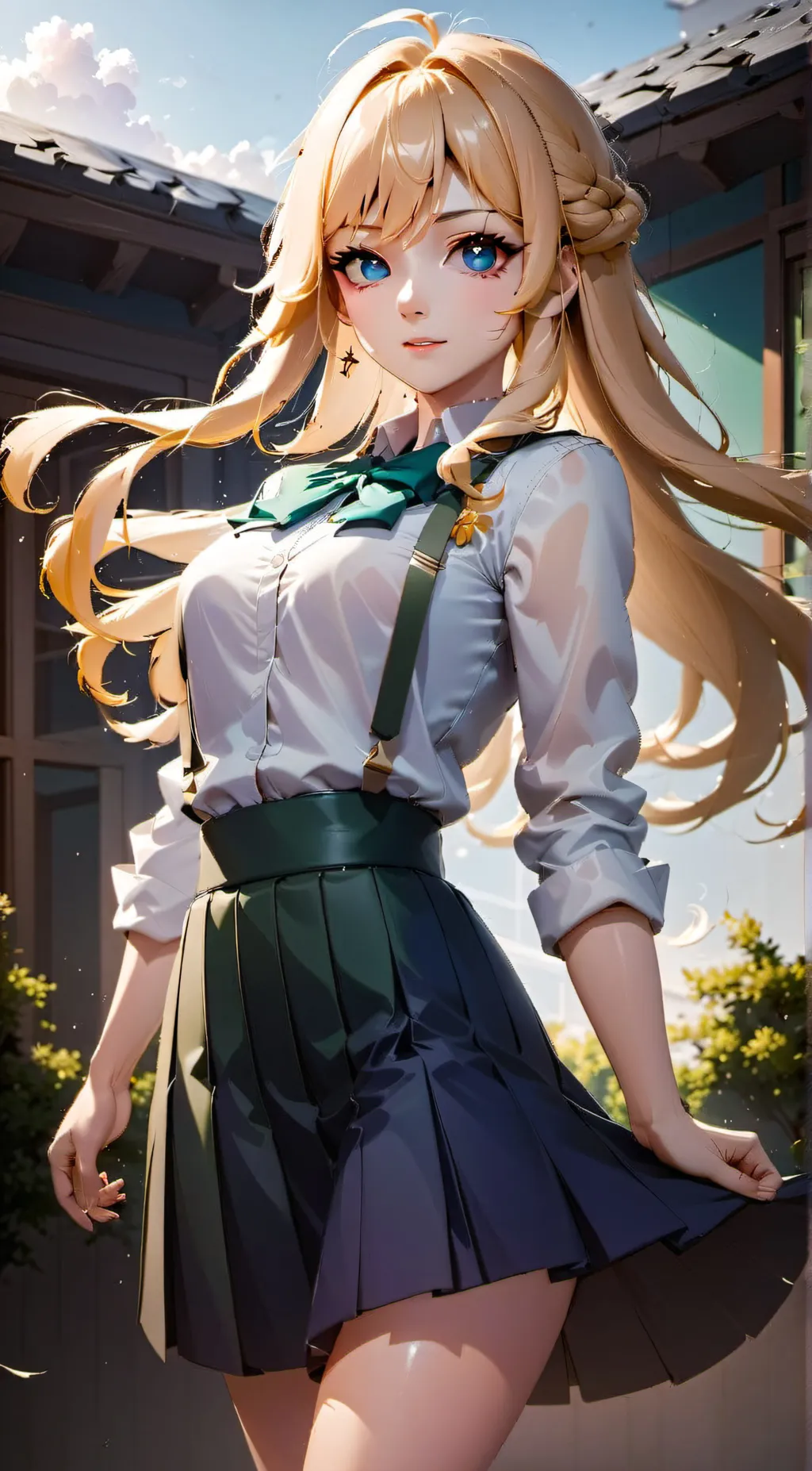 ai character: lucy background