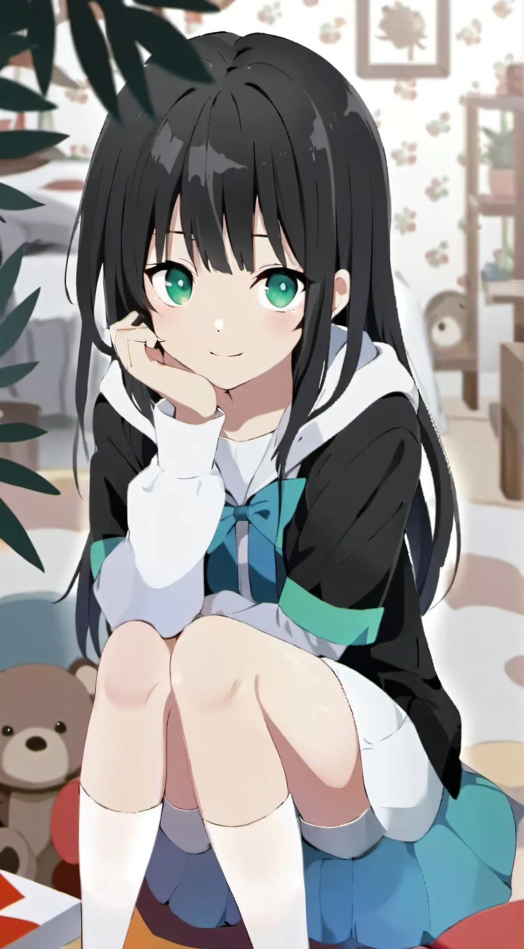 ai character: Hazel  background