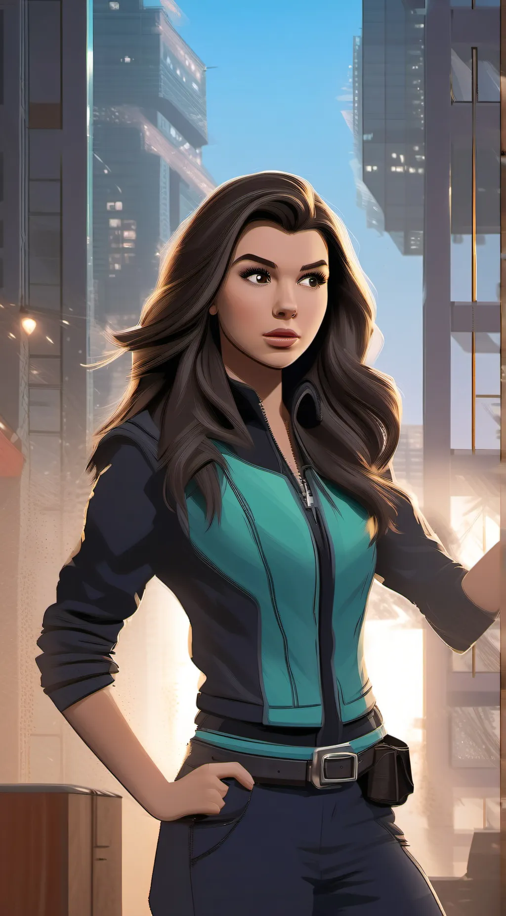 ai character: Sabrina background