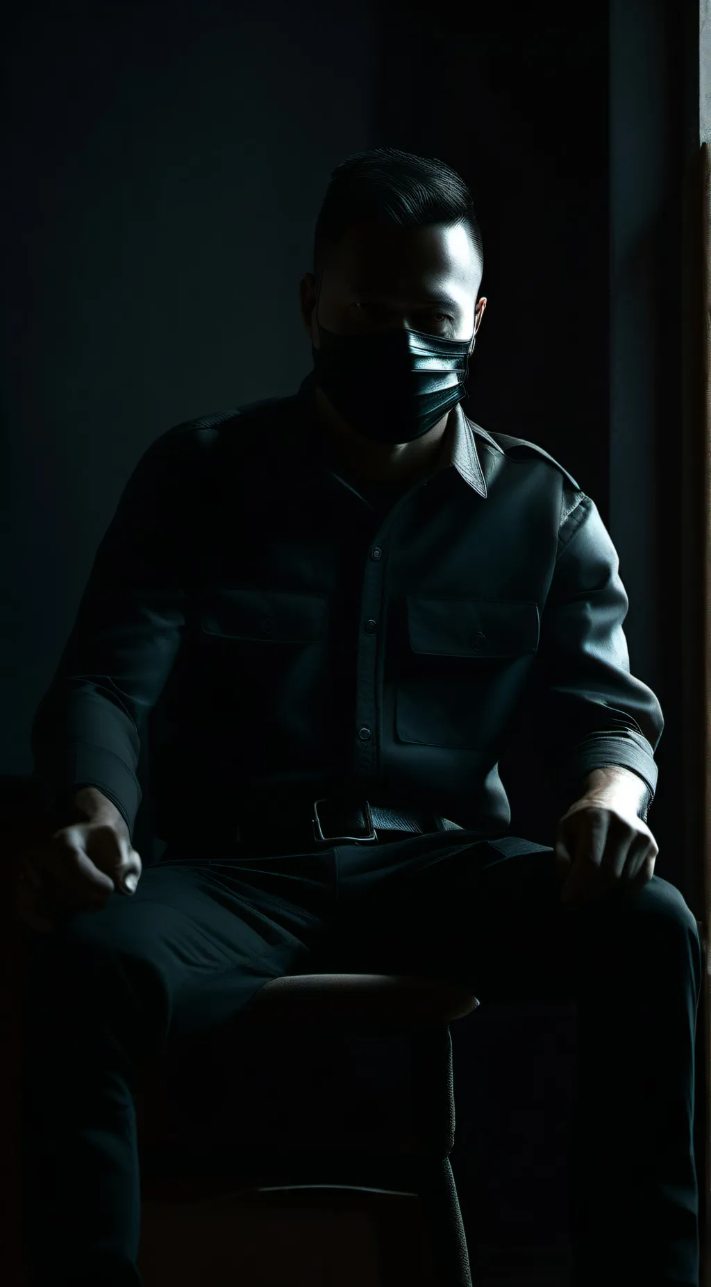 ai character: ghostface background