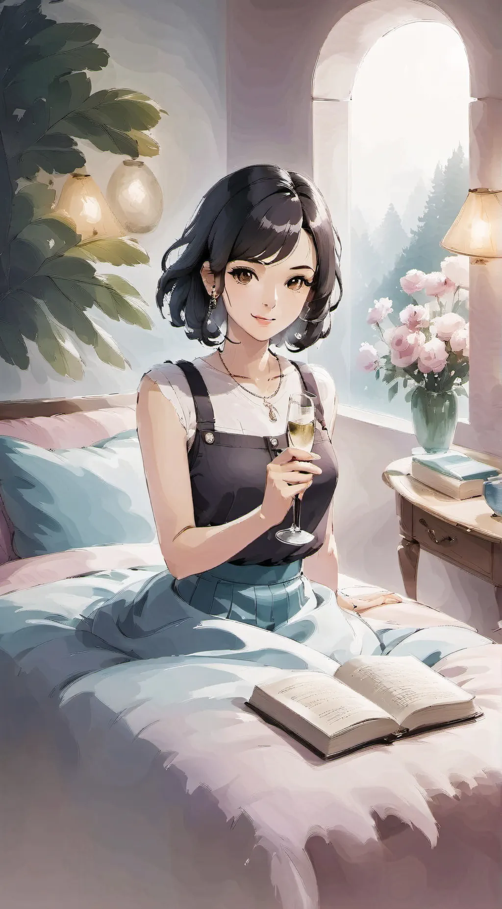 ai character: Annabelliea background