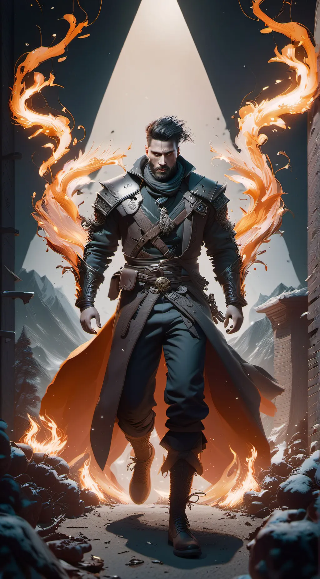 ai character: stragen background