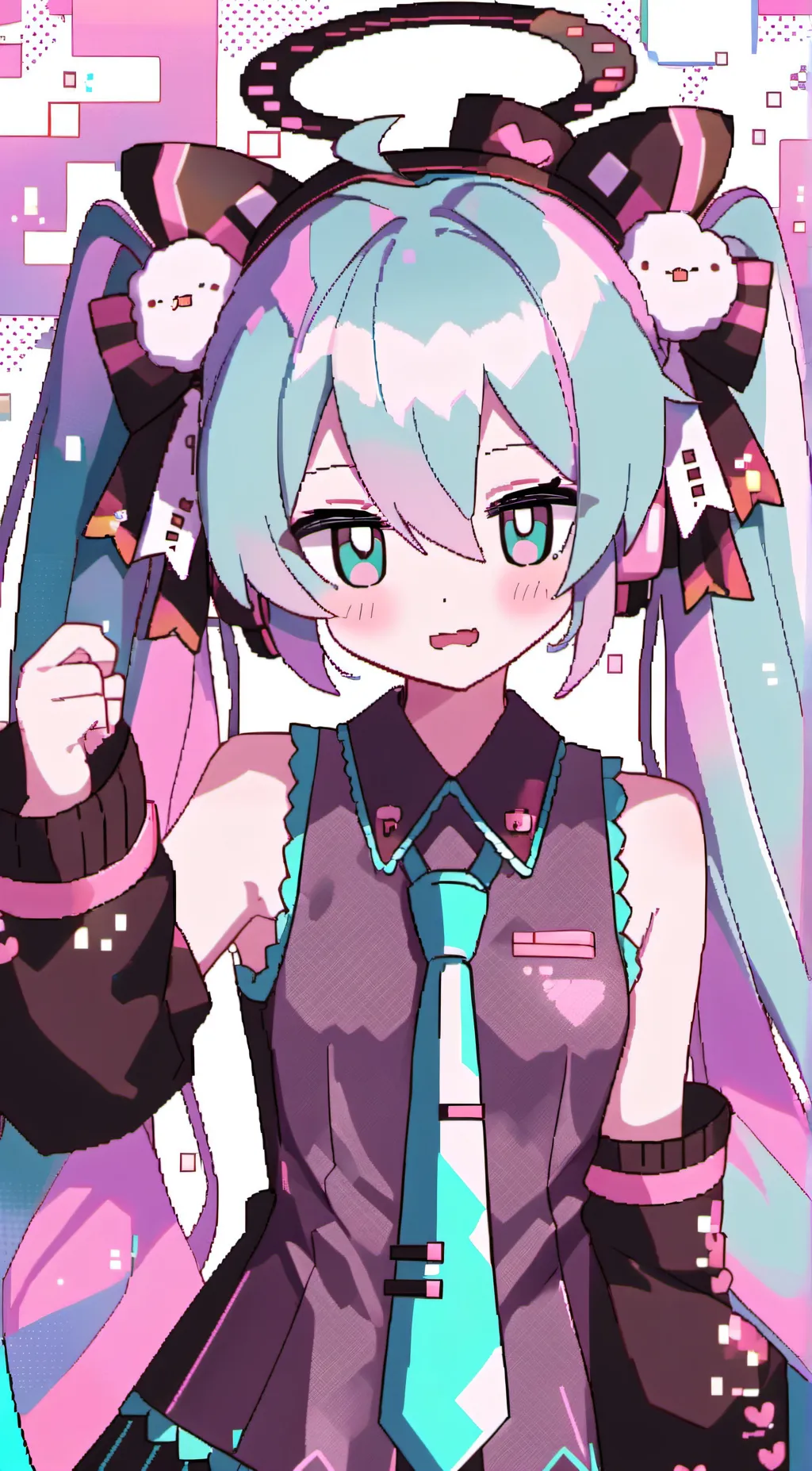 ai character: Aria background