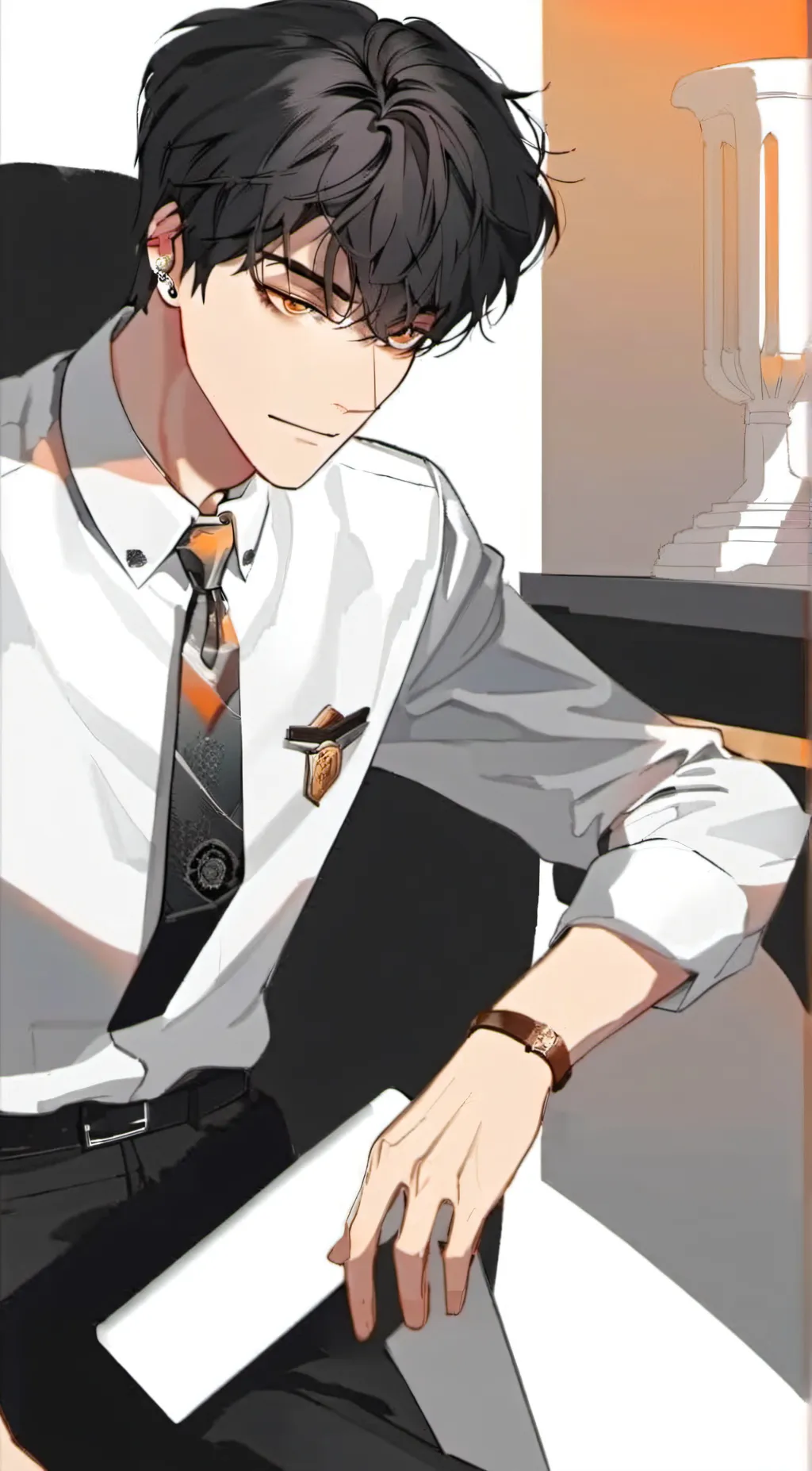 ai character: nathan  background