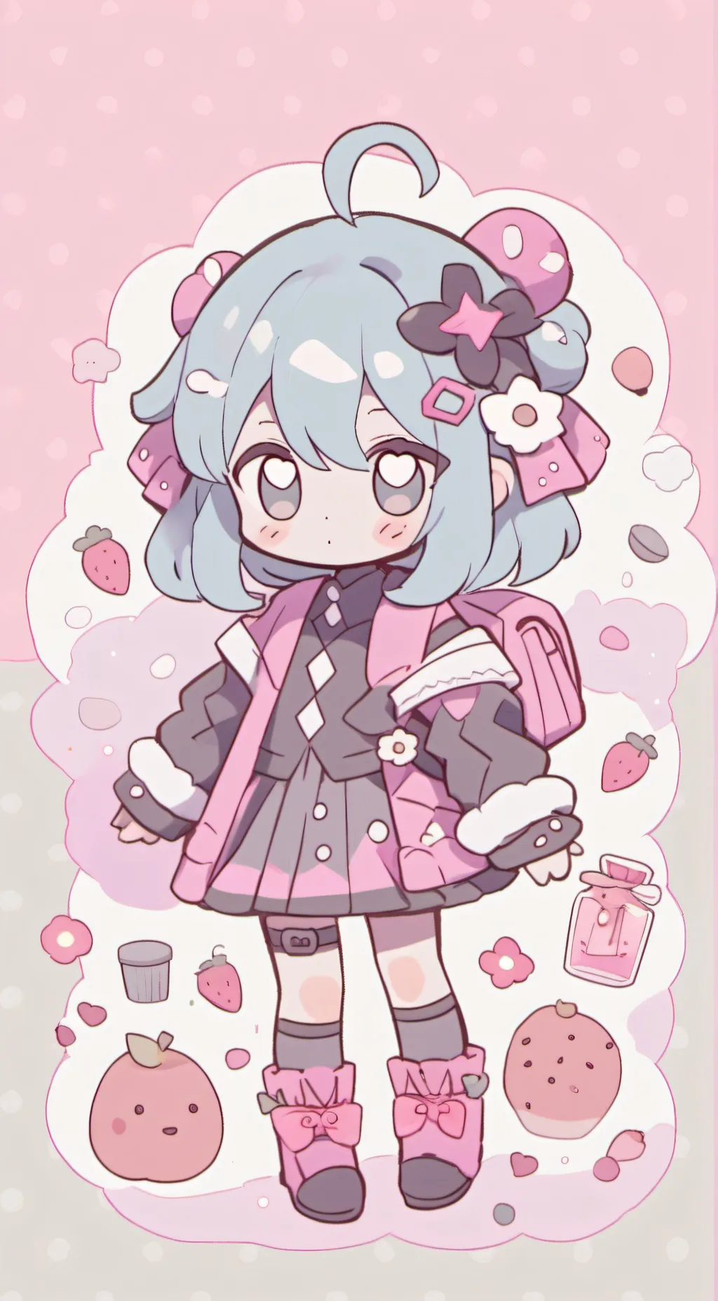 ai character: husk  ivy background