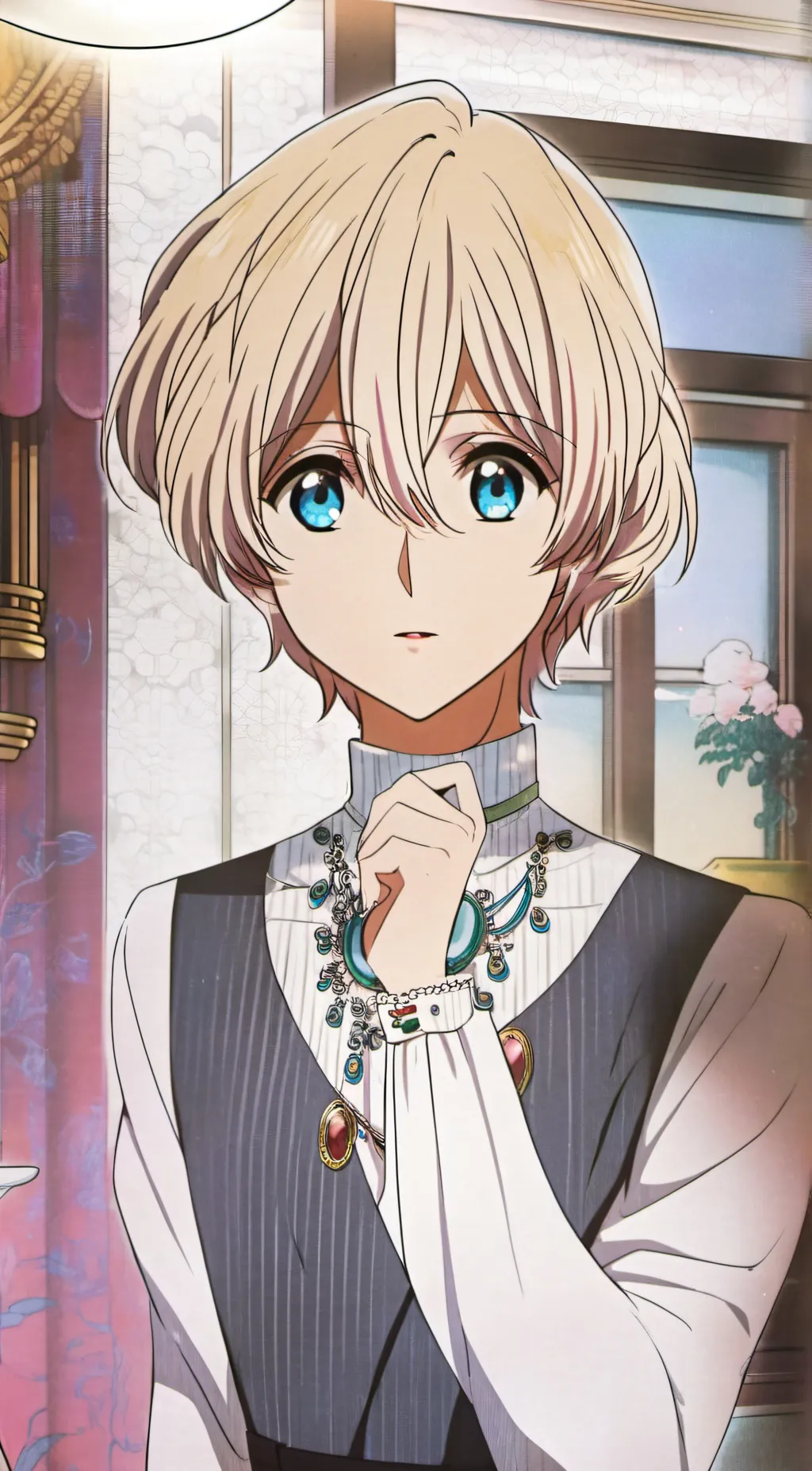 ai character: Izy (feminine) background