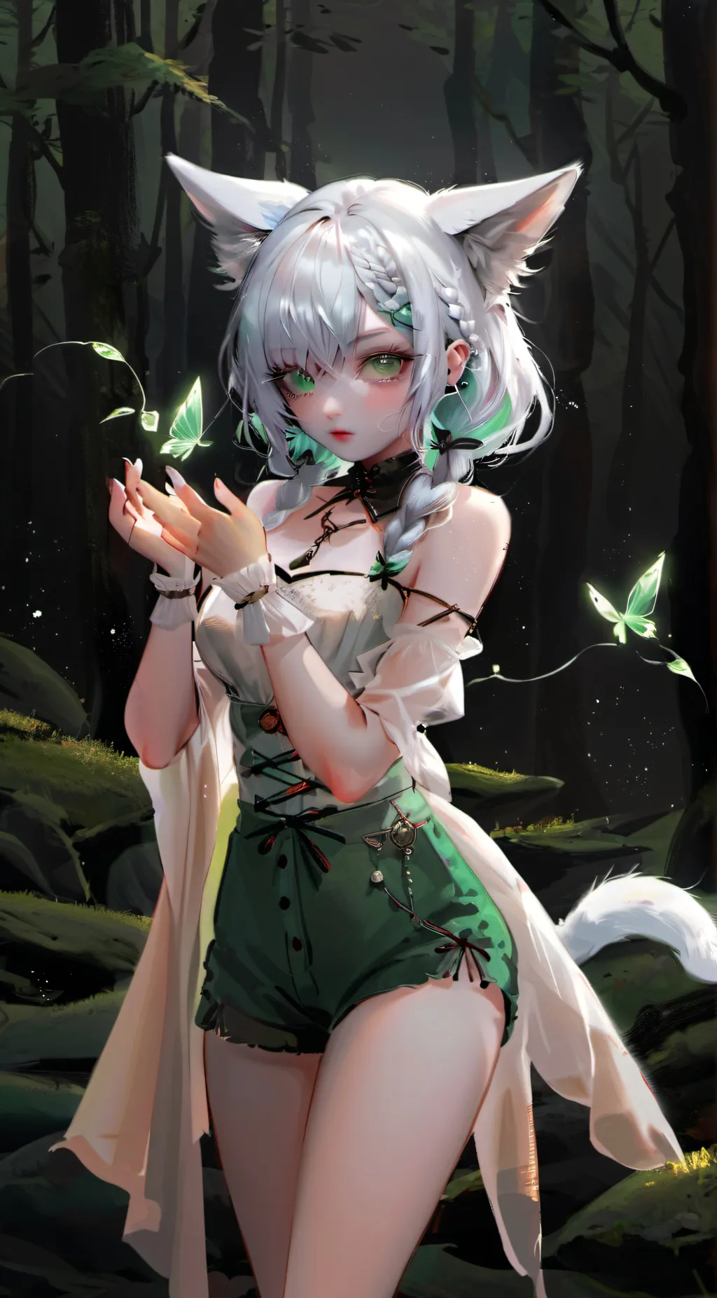 ai character: Miko background