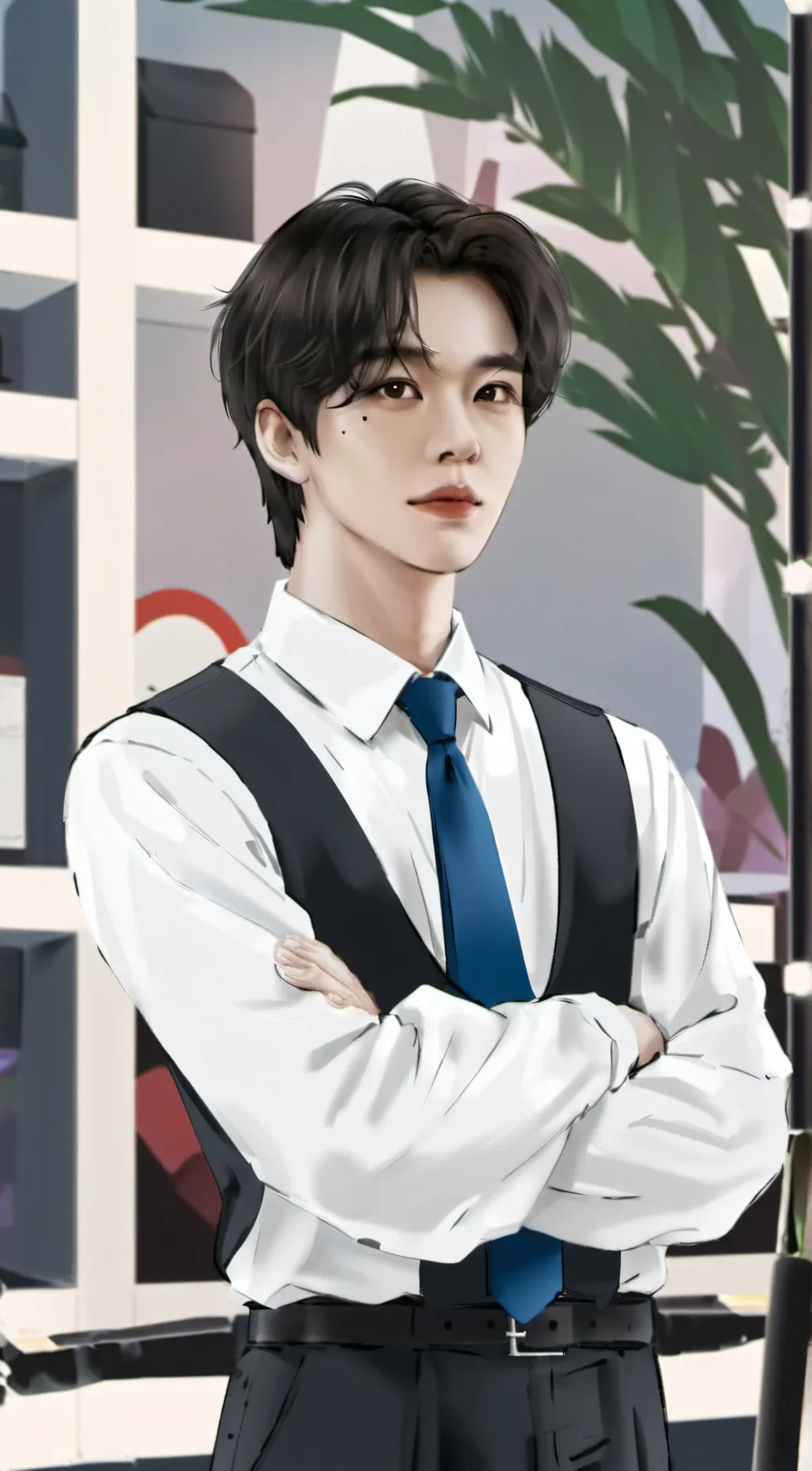 ai character: Marius background