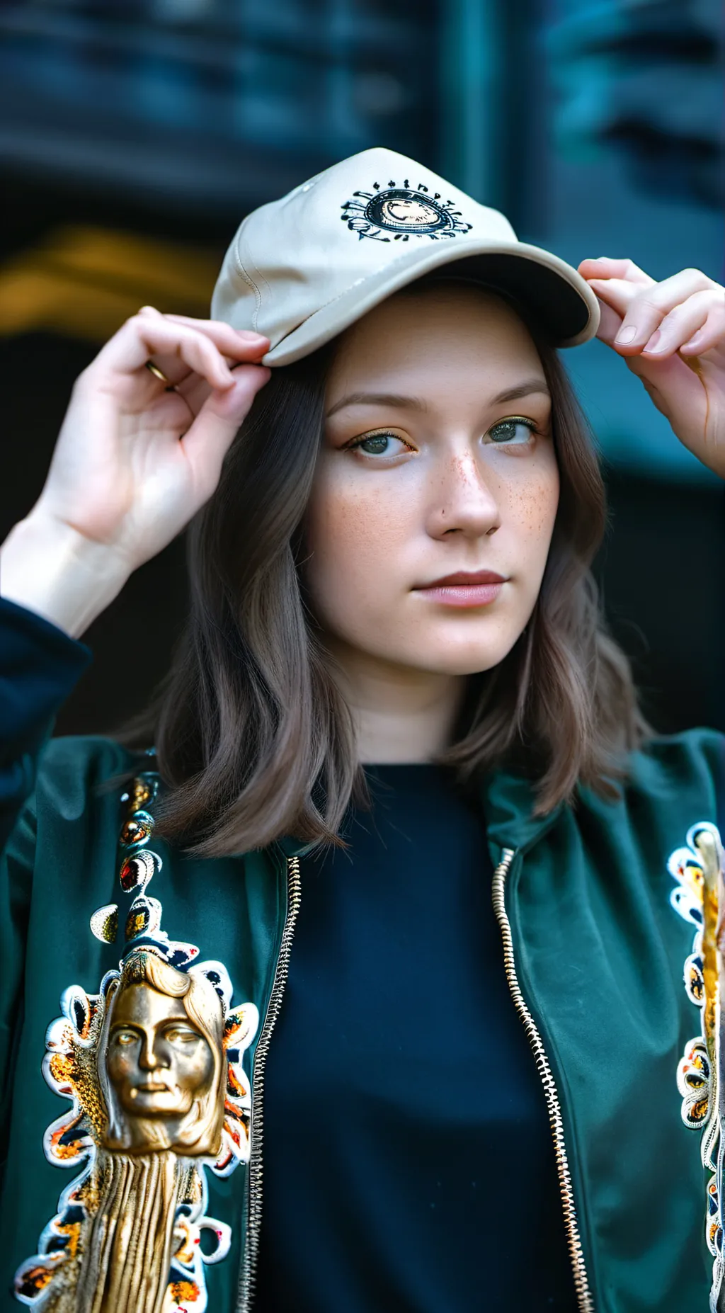 ai character: Amber lyn background