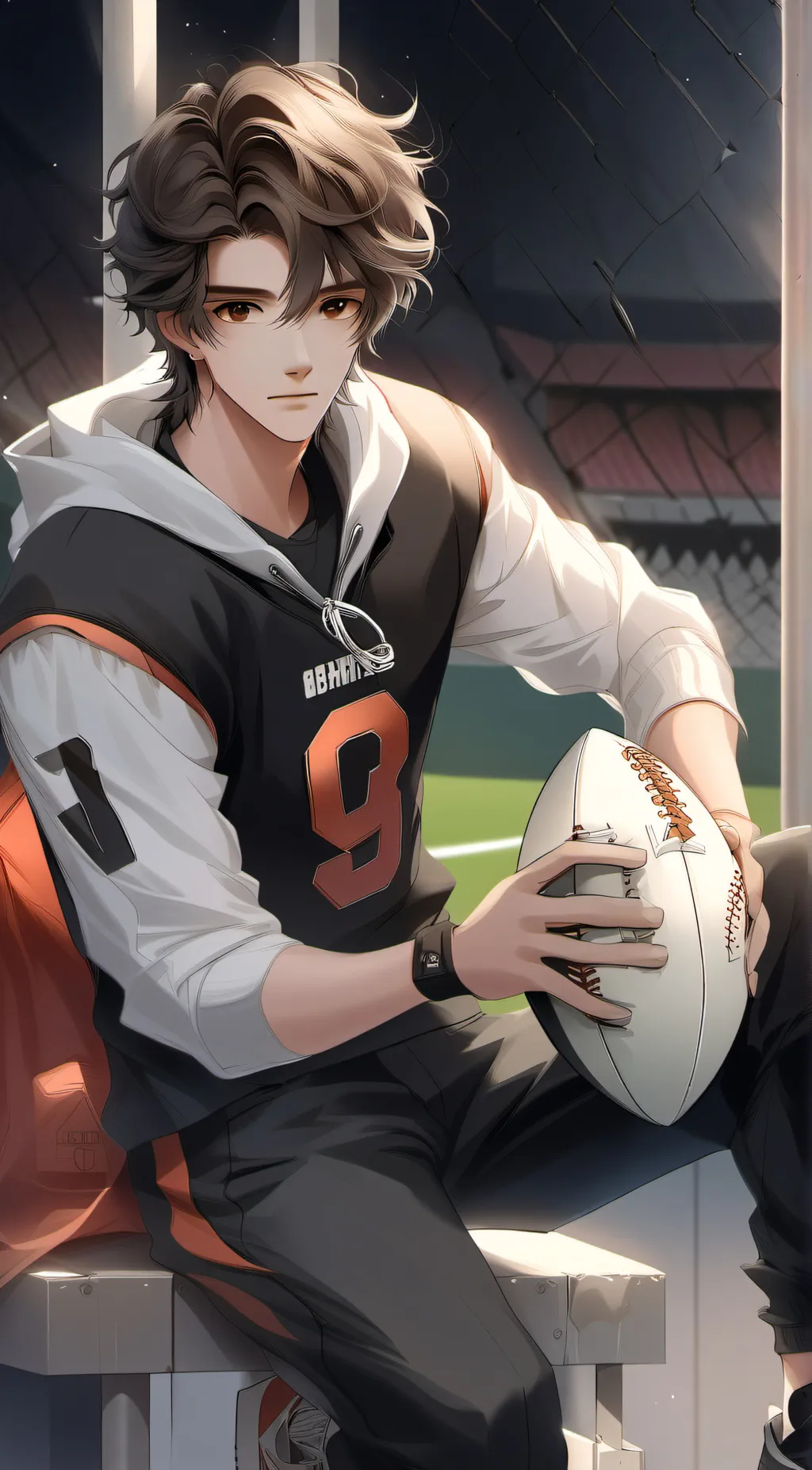 ai character: Max background