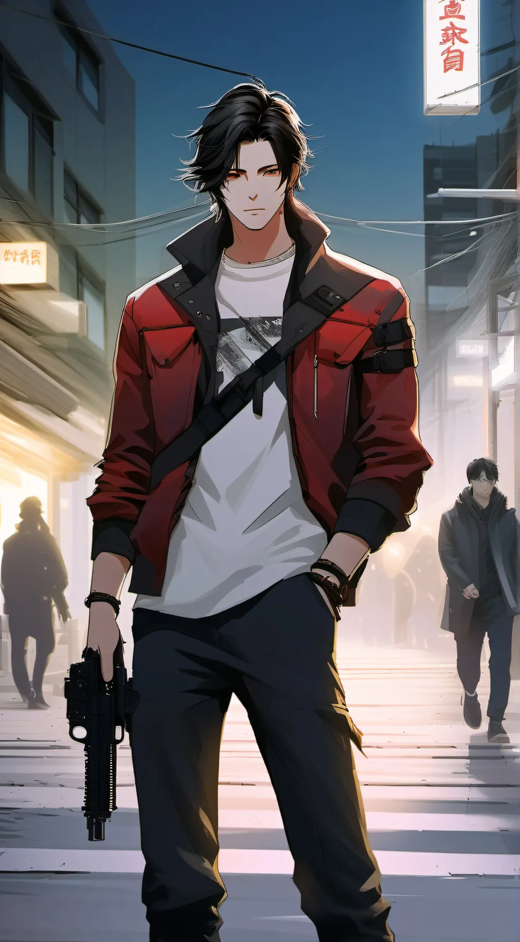 ai character: tom background