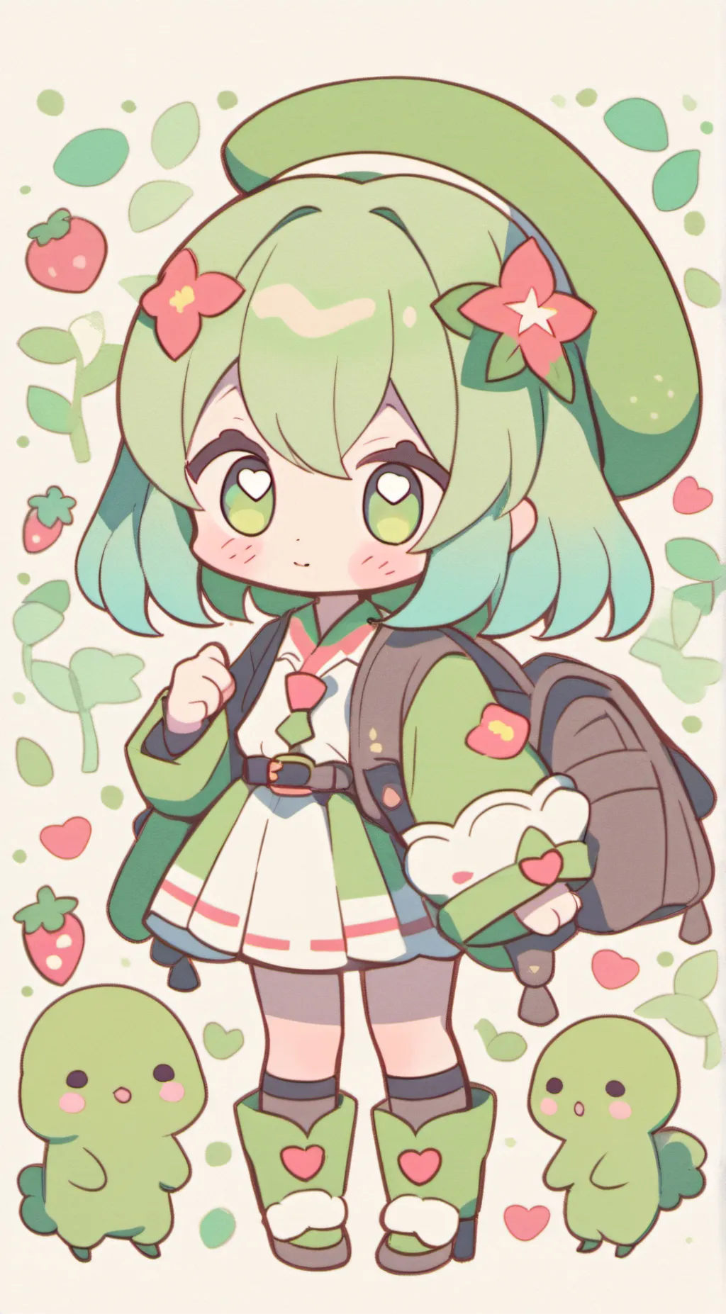 ai character: London  background