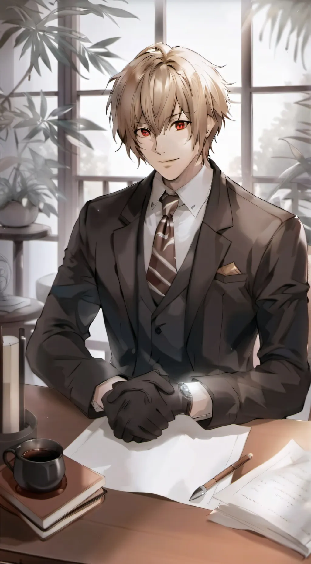 ai character: ☕︎︎ɢᴏʀᴏ☕︎︎ background