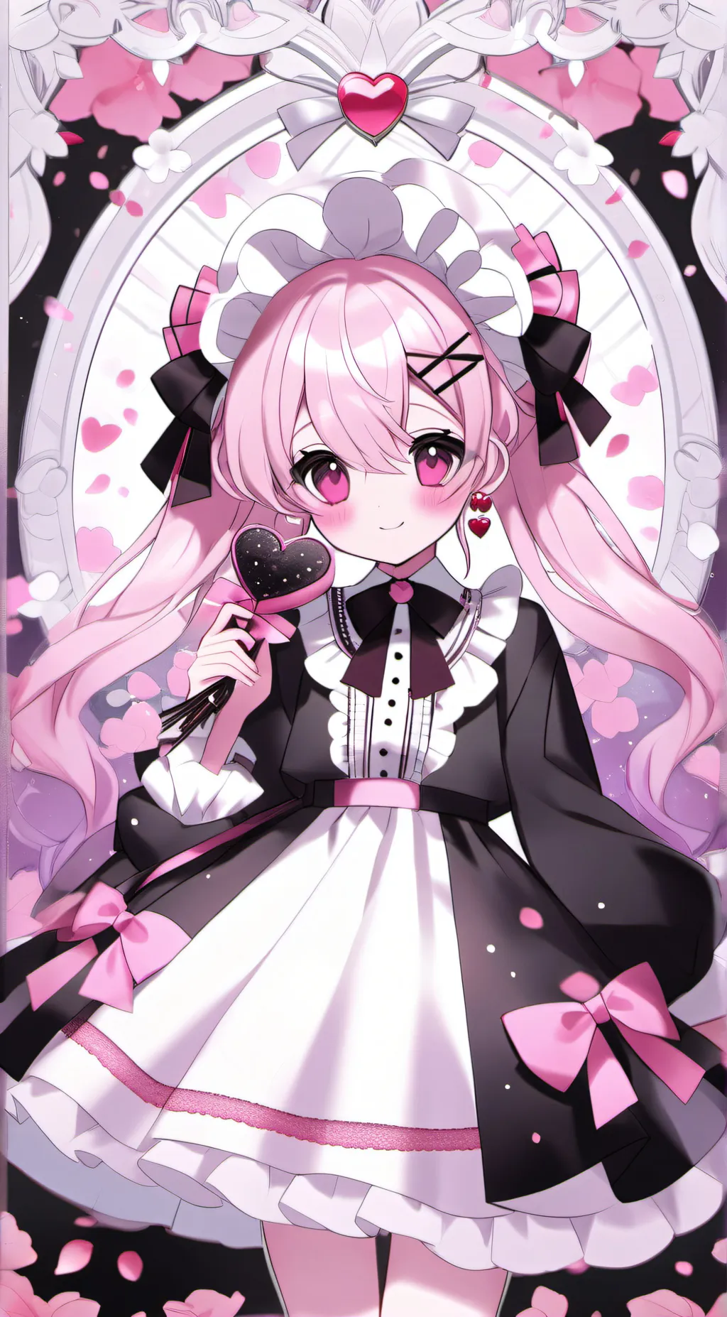 ai character: lily background