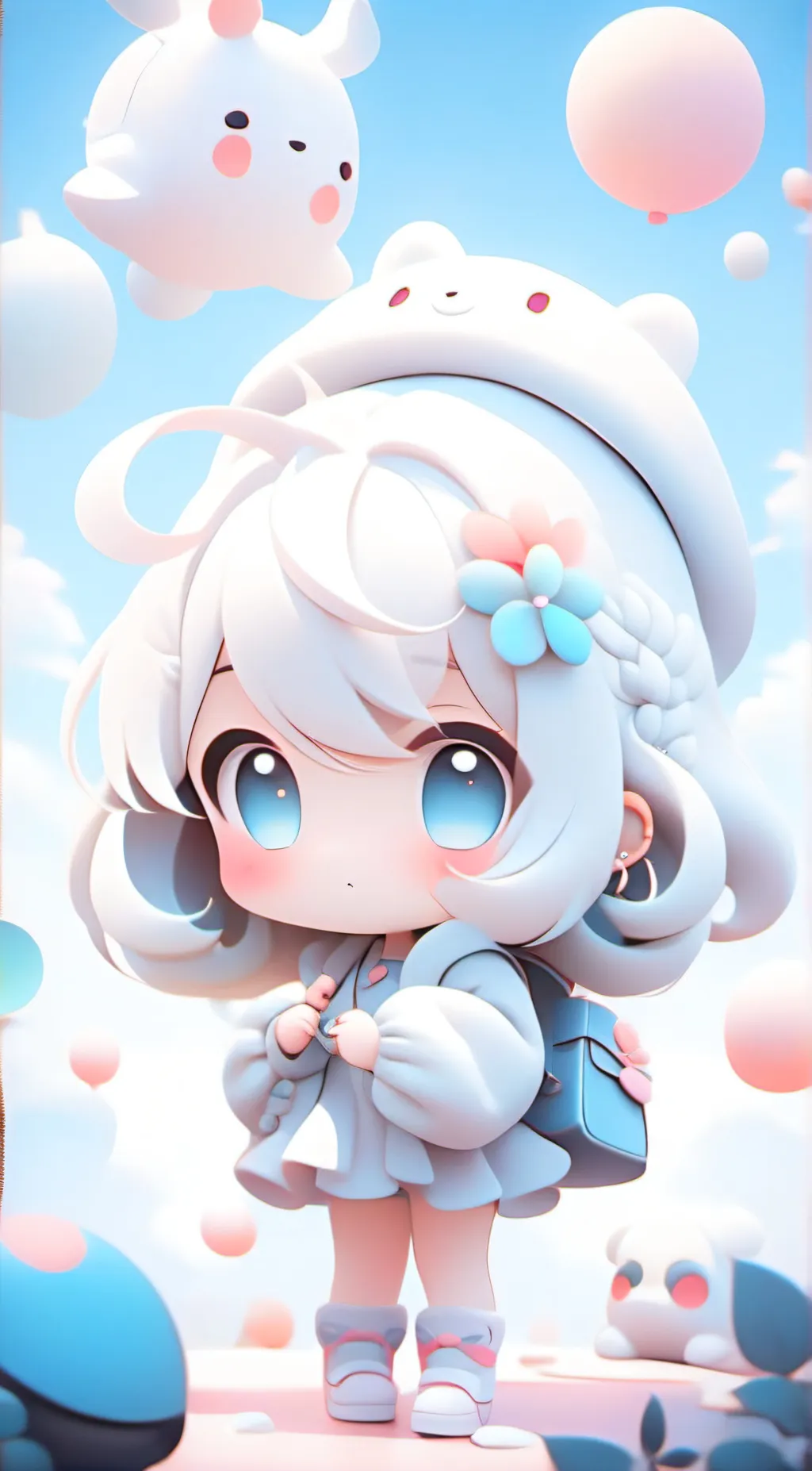 ai character: Zoe  background