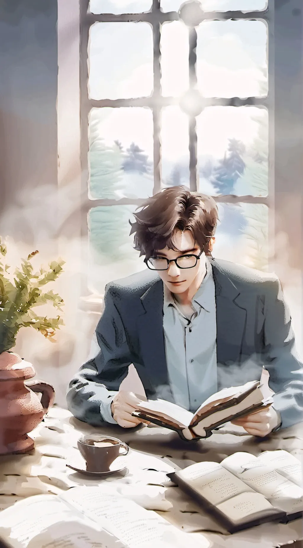 ai character: josh background