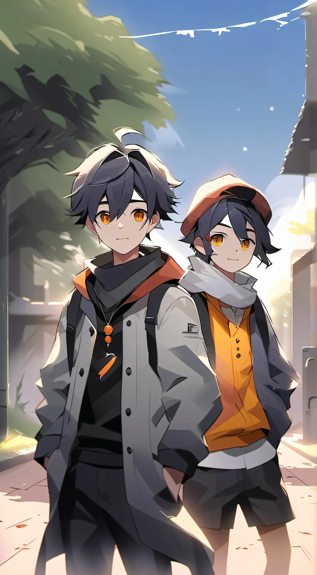 ai character: Caleb  background