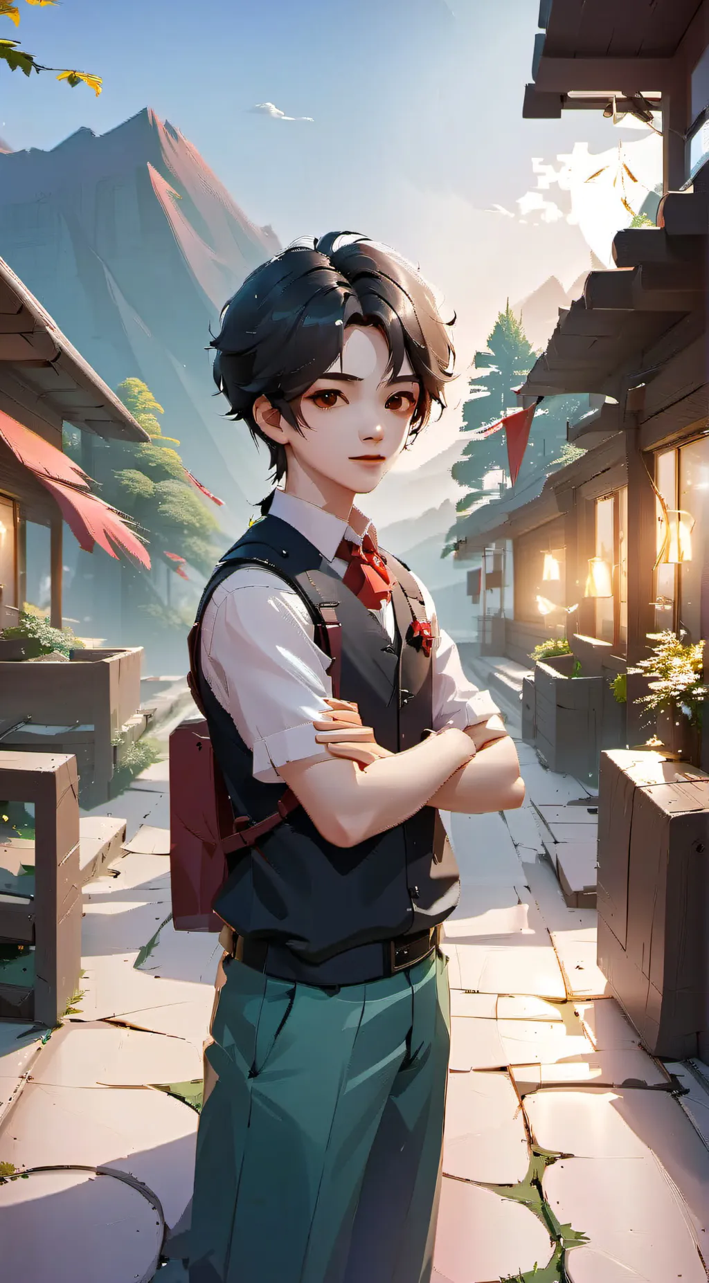 ai character: Daniel background