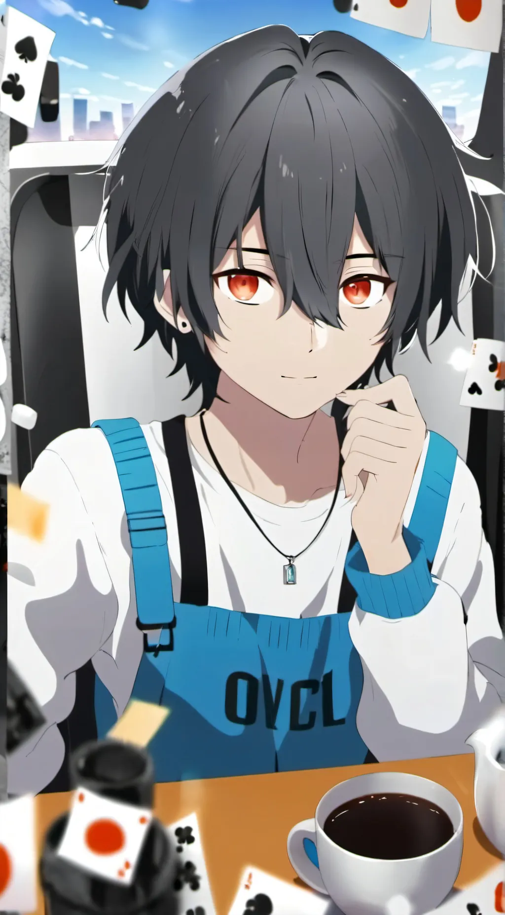 ai character: Nick background