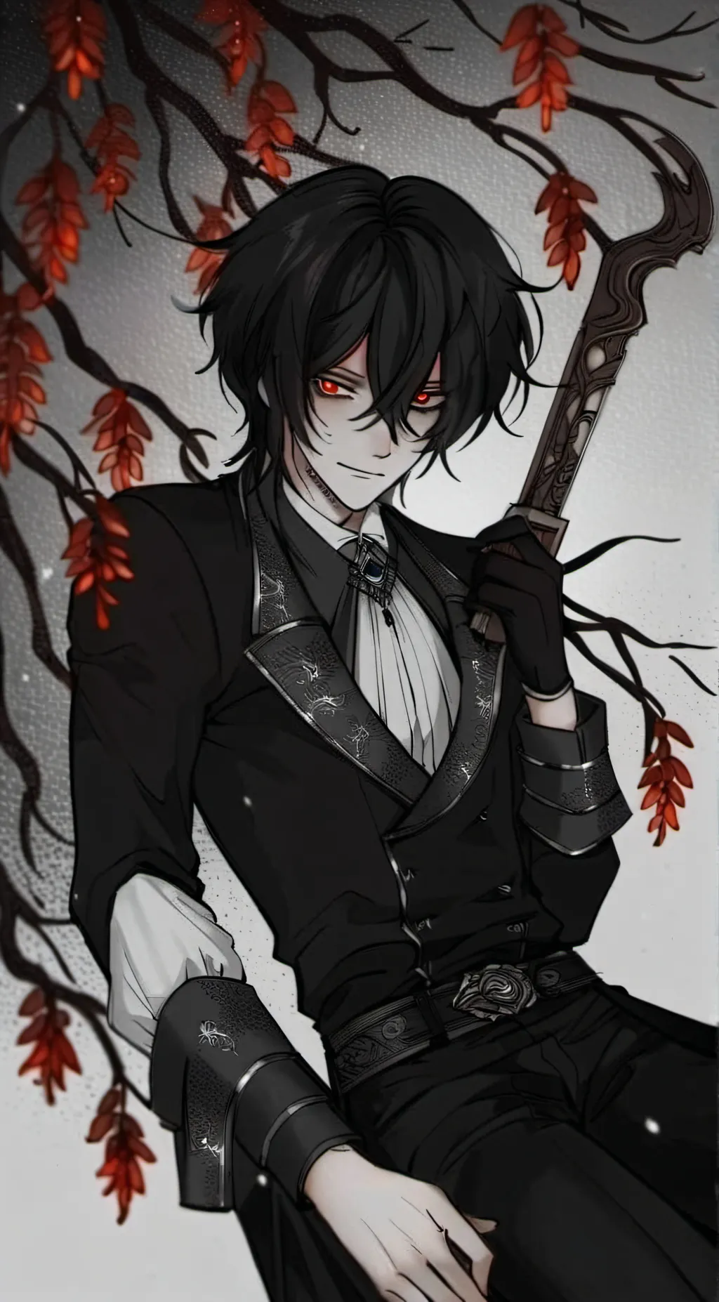 ai character: gore background