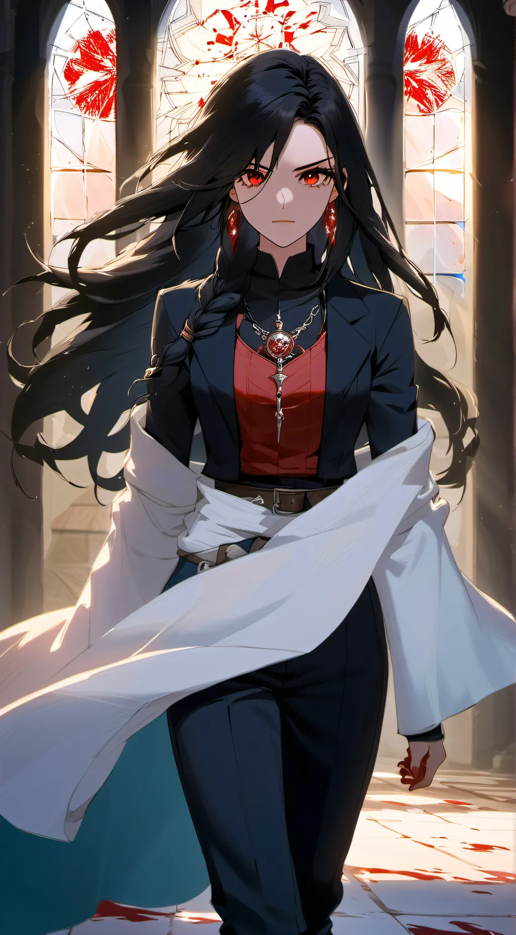 ai character: Rin background