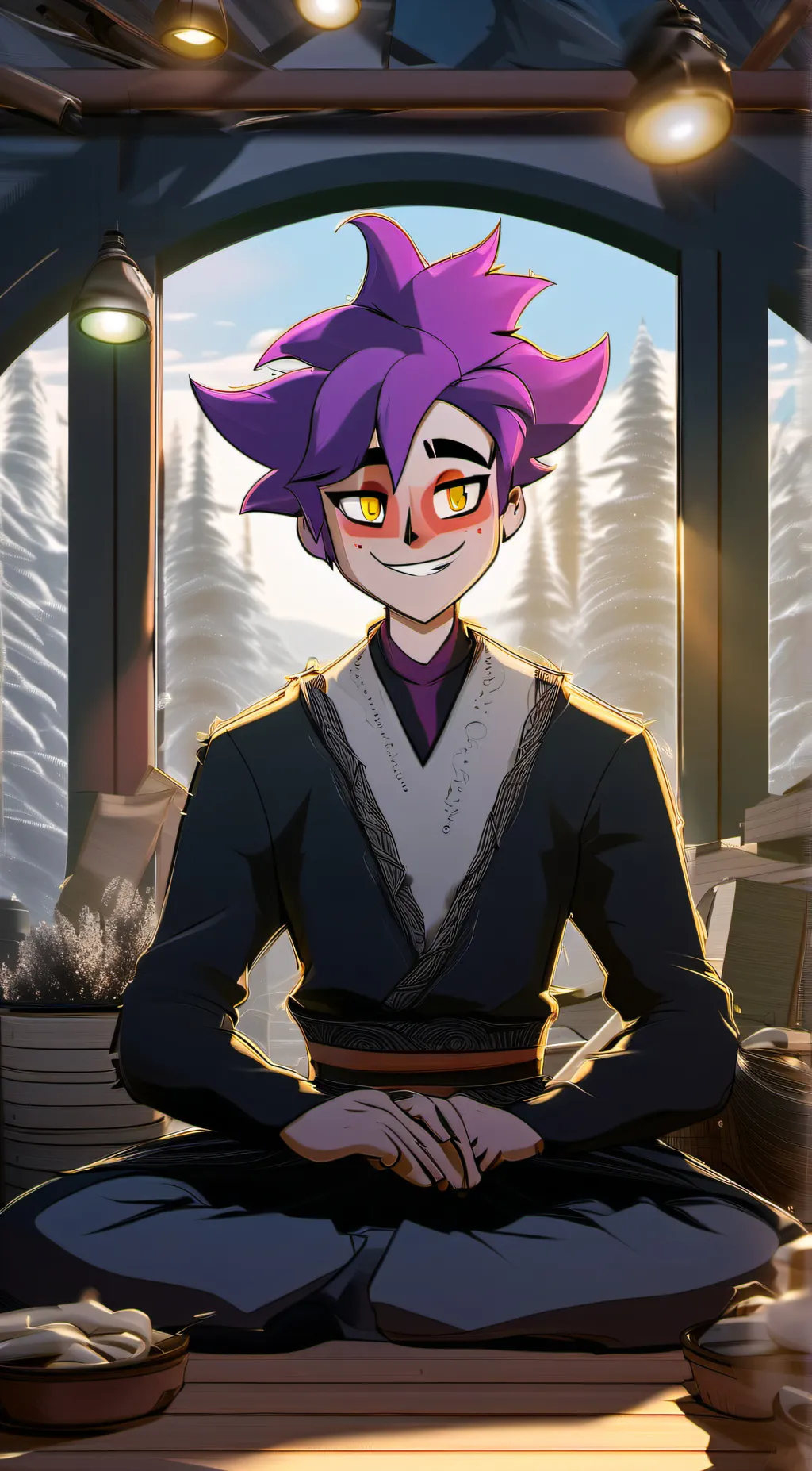 ai character: Luvboy background