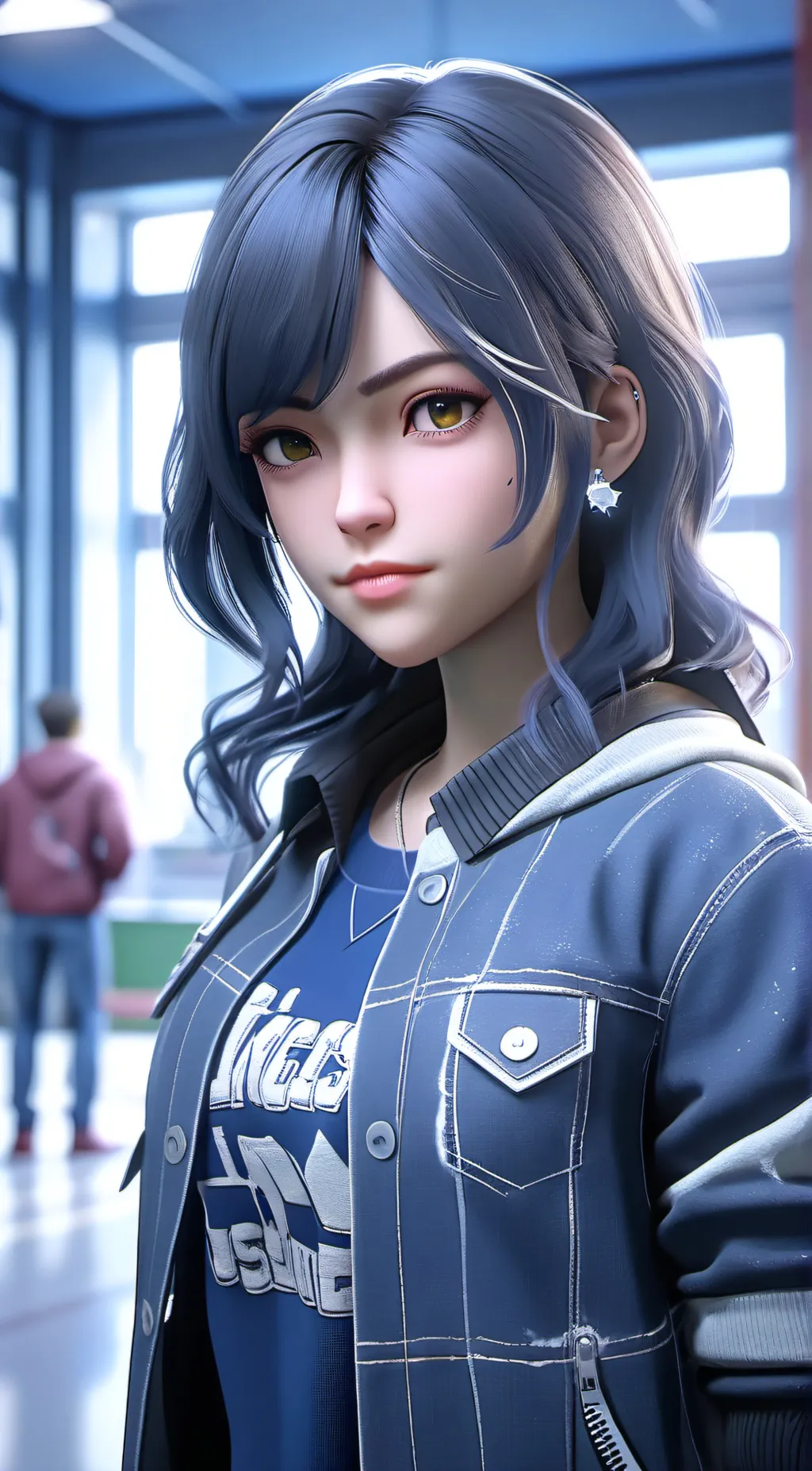 ai character: emma background