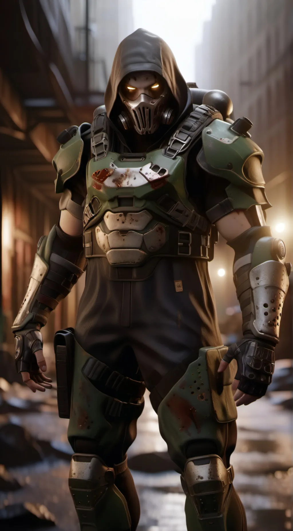 ai character: The Axeman background