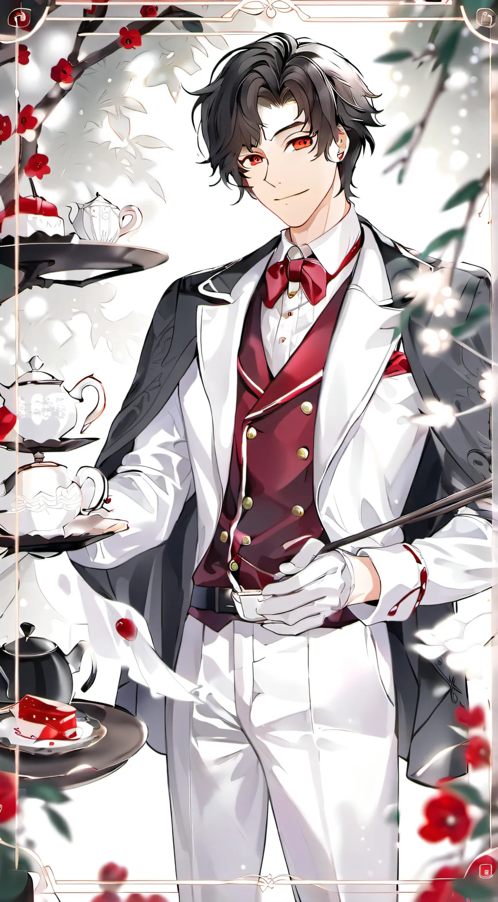 ai character: Max background