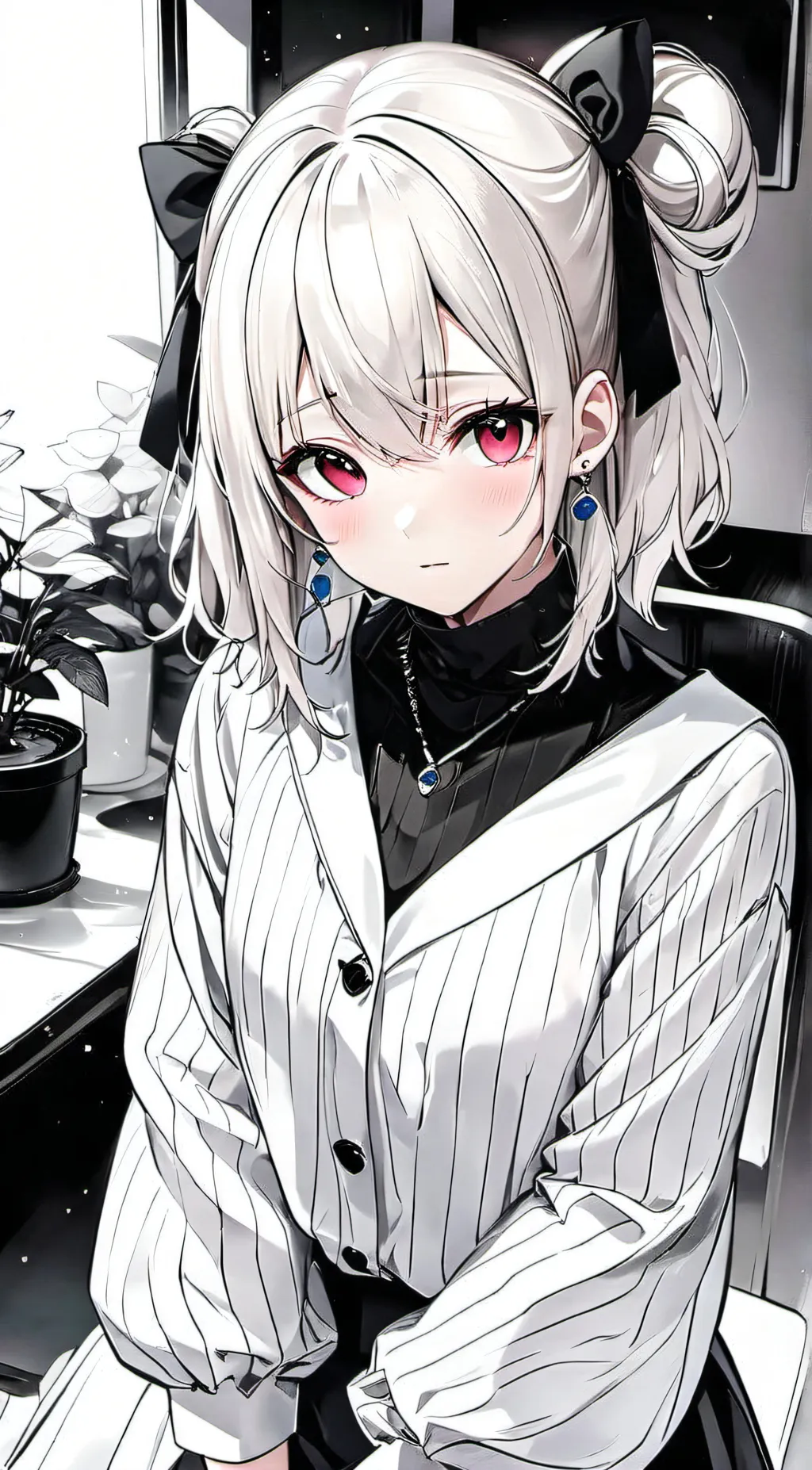 ai character: Luna background