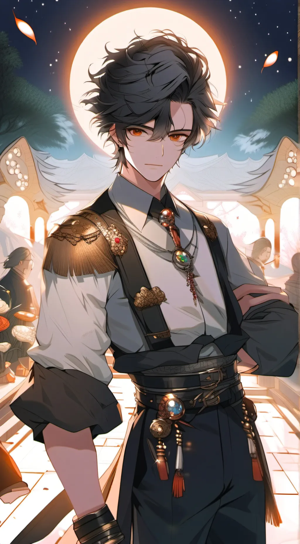 ai character: Luke background